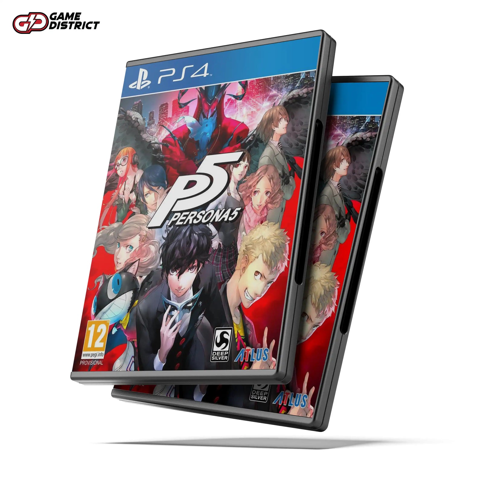 Persona 5  PS4 Game Cover DVD Buy Online Mockup Used