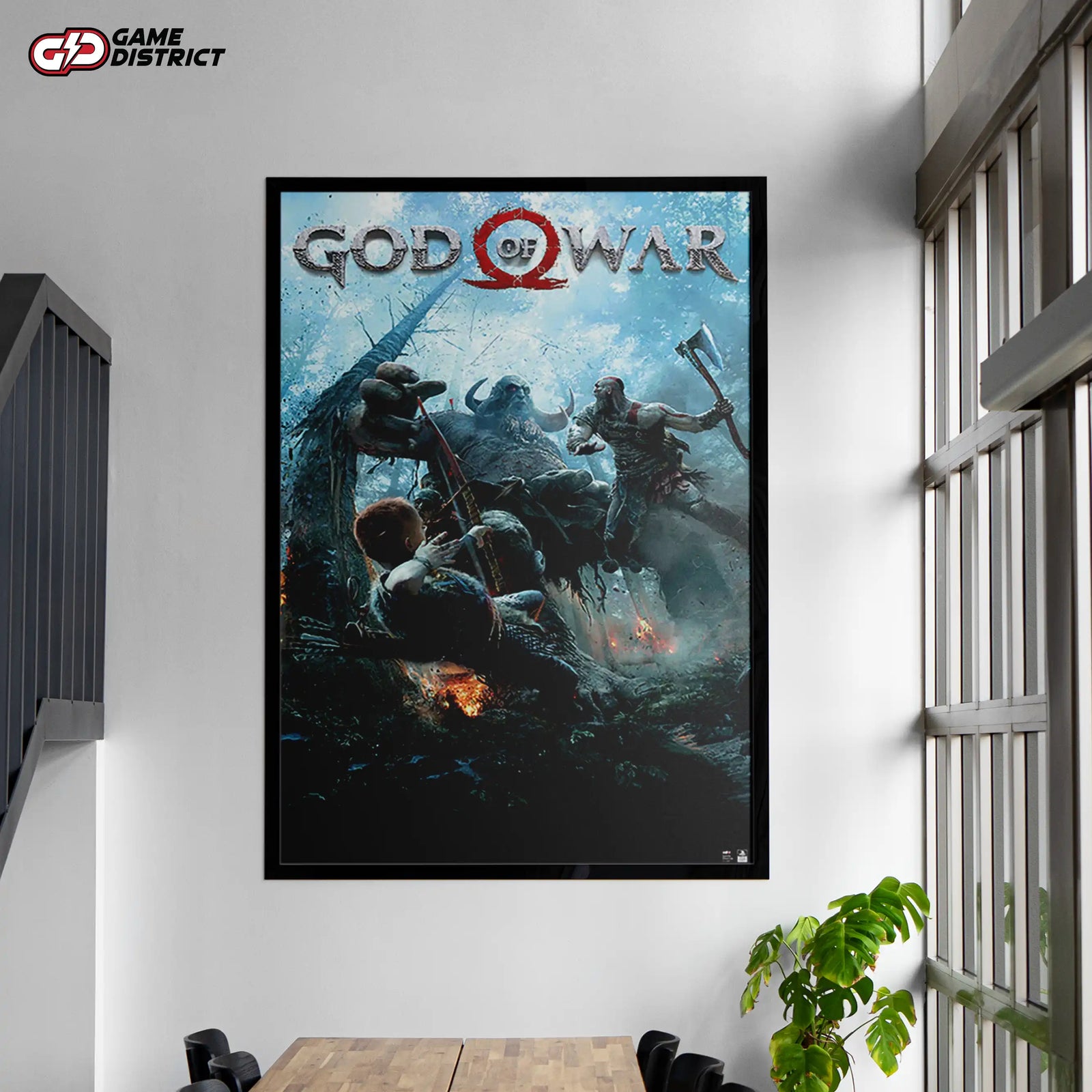 God Of War Playstation Maxi Poster