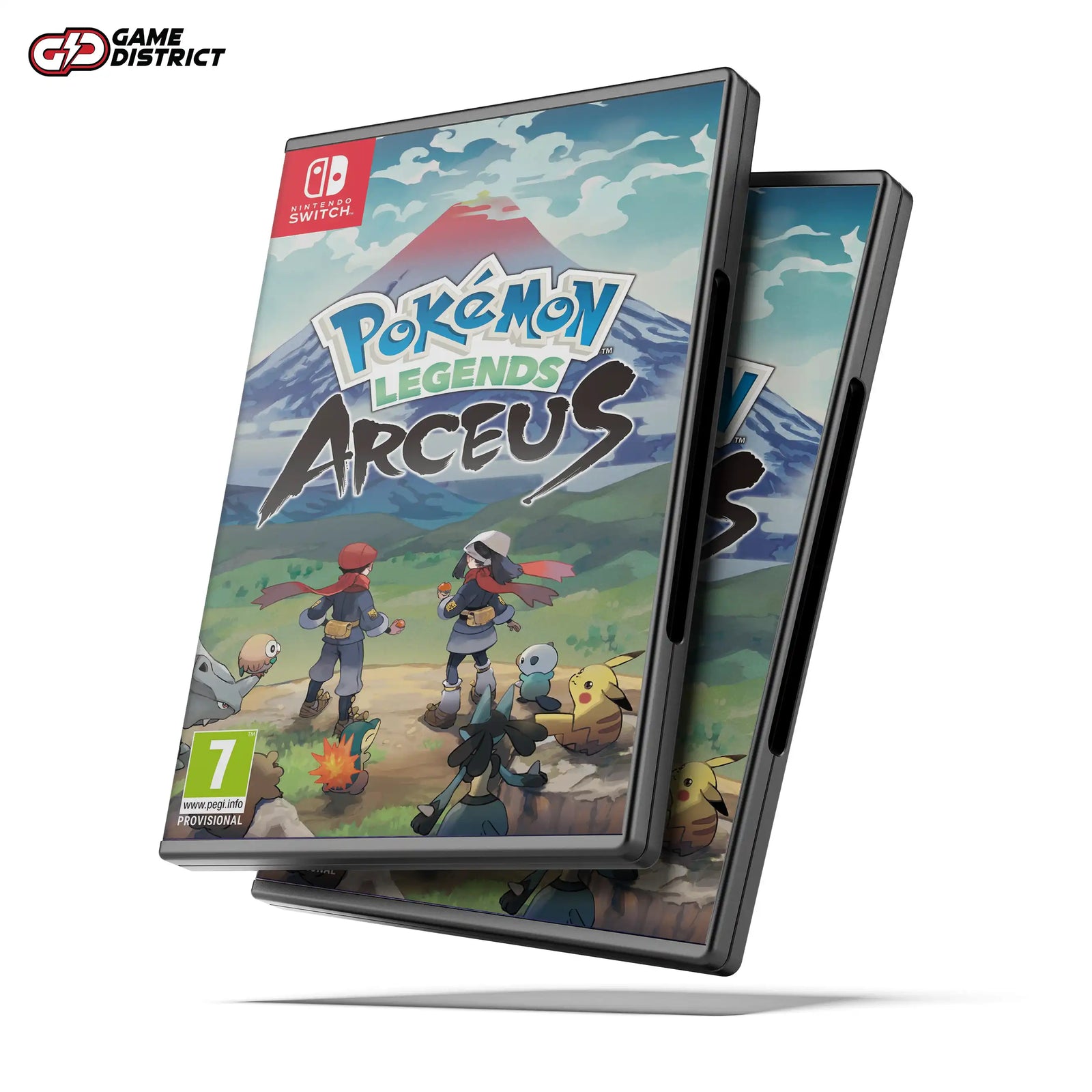 Pokemon Legends: Arceus Nintendo Game Cover DVD Buy Online Mockup Used 