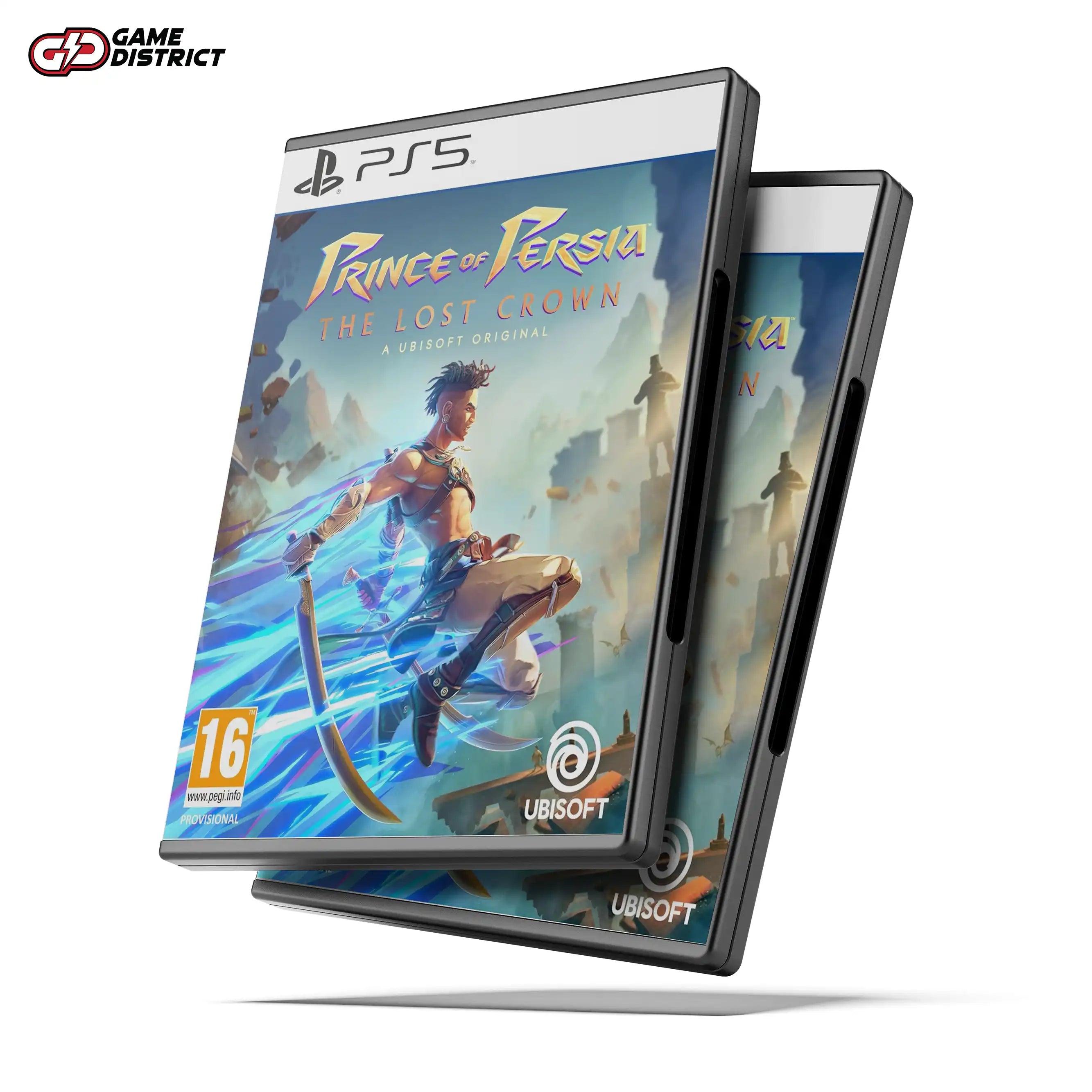 Prince of Persia: The Lost Crown Game Cover DVD Buy Online Mockup Used