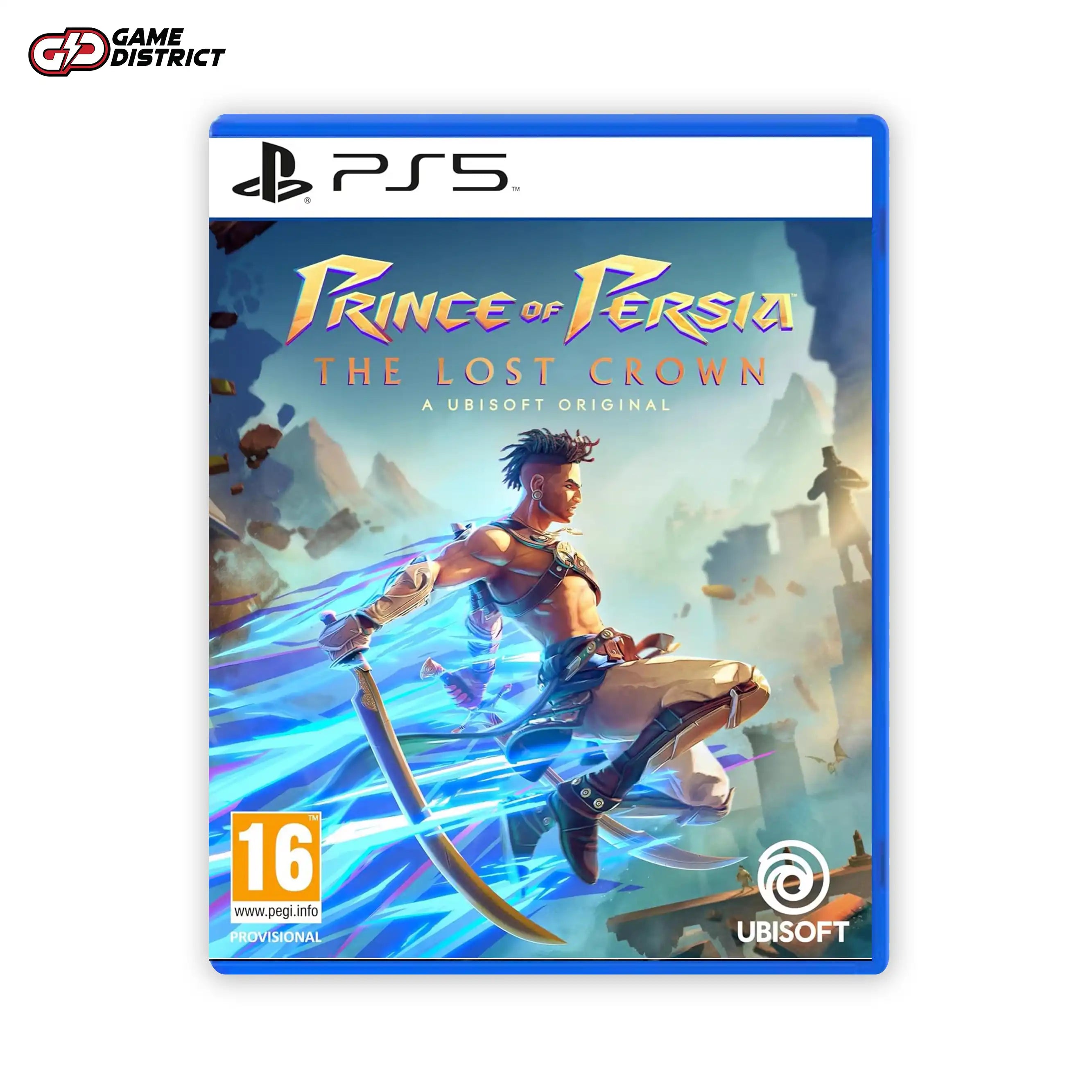 Prince of Persia: The Lost Crown Game Cover DVD Buy Online Mockup Used