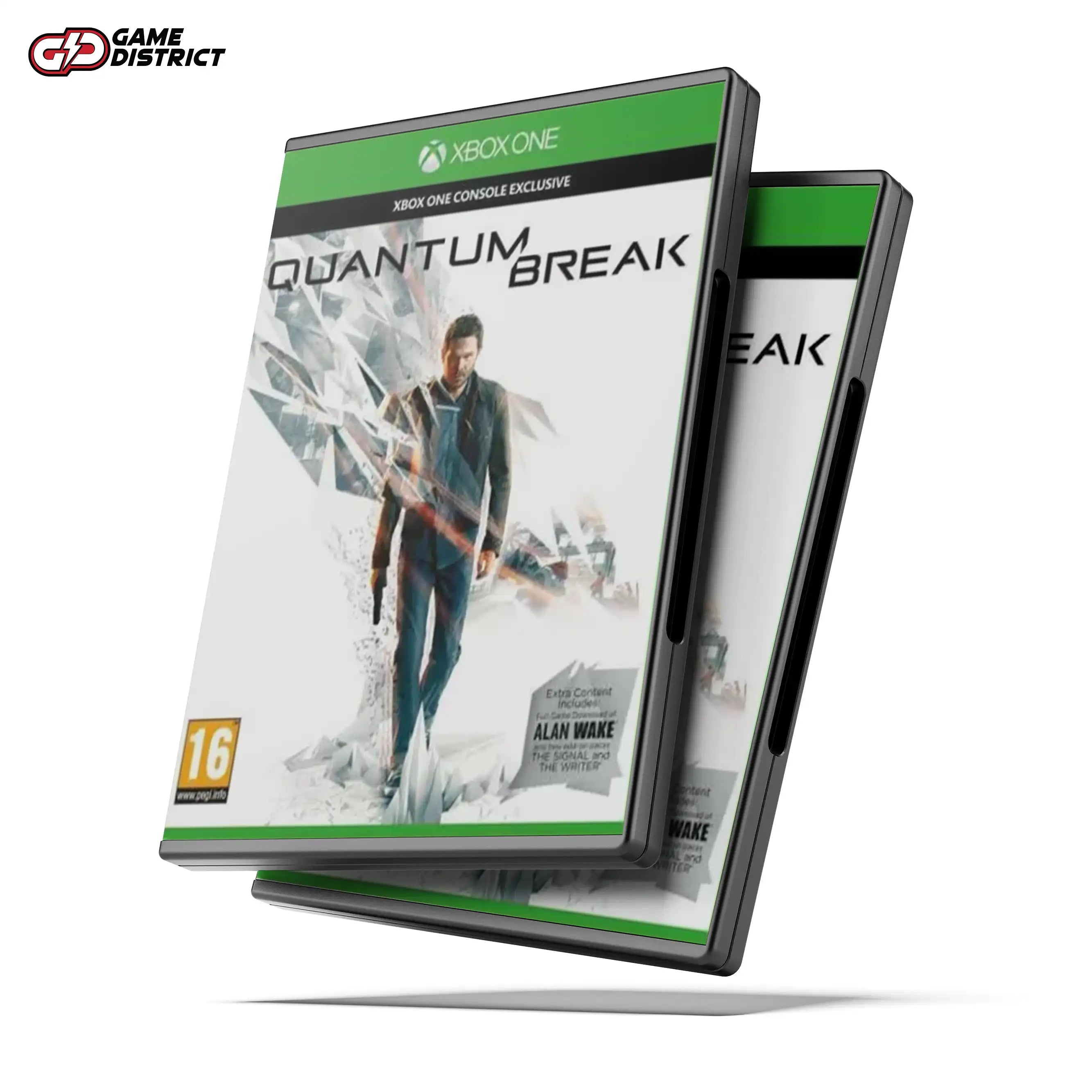 Quantum Break Xbox Game Cover DVD Buy Online Mockup Used