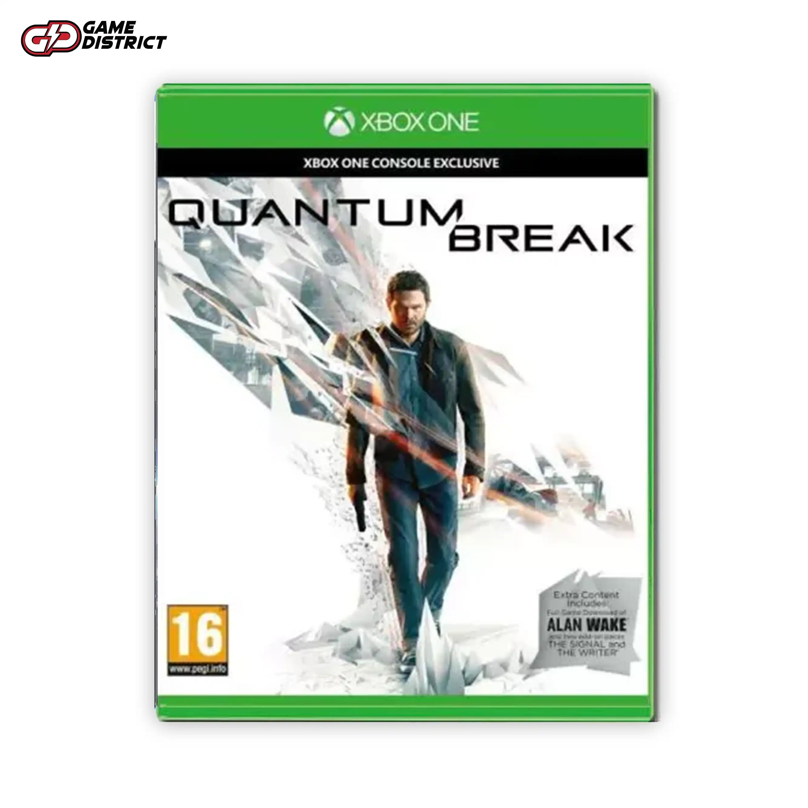 Quantum Break Xbox Game Cover DVD Buy Online Mockup Used