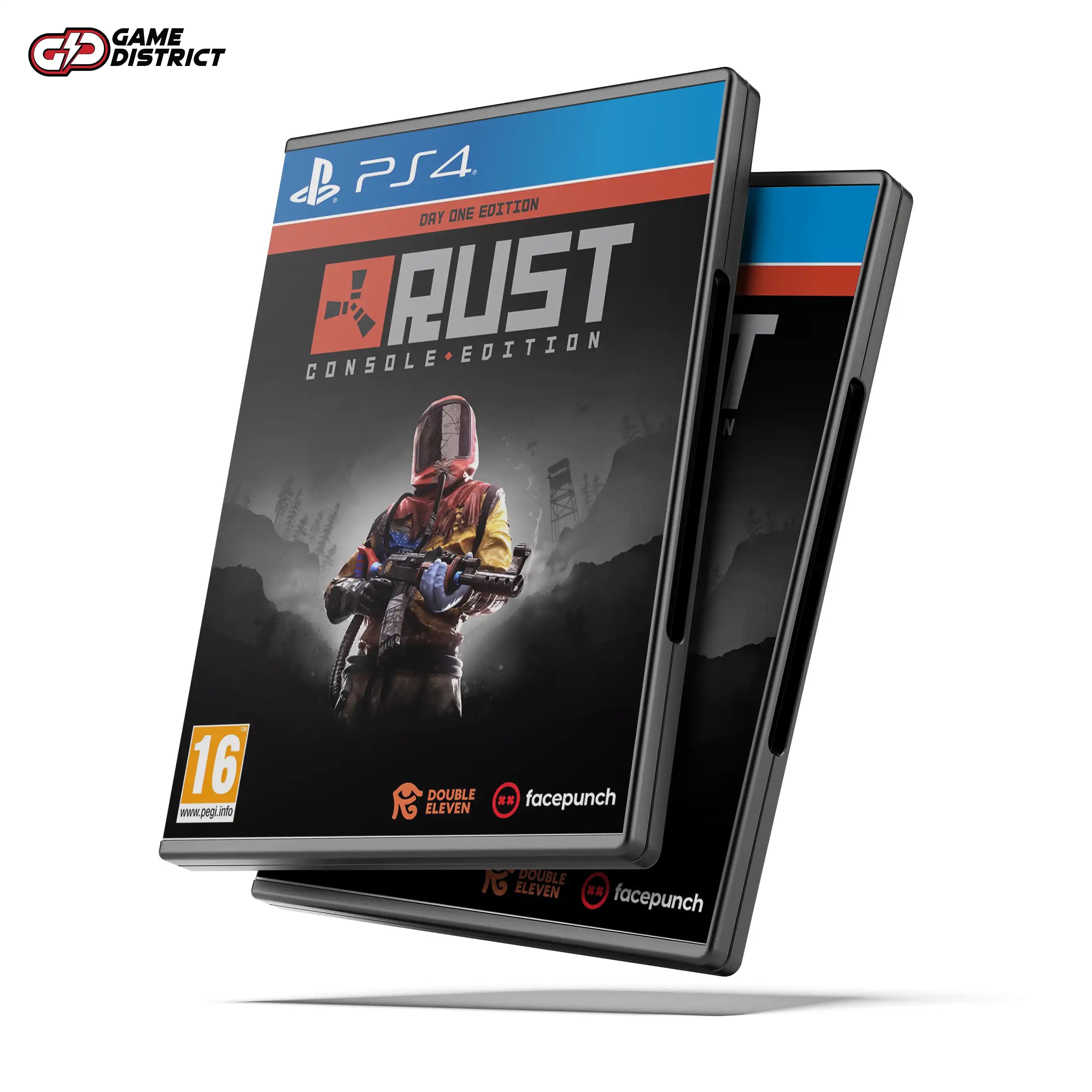 RUST  PS4 Game Cover DVD Buy Online Mockup Used