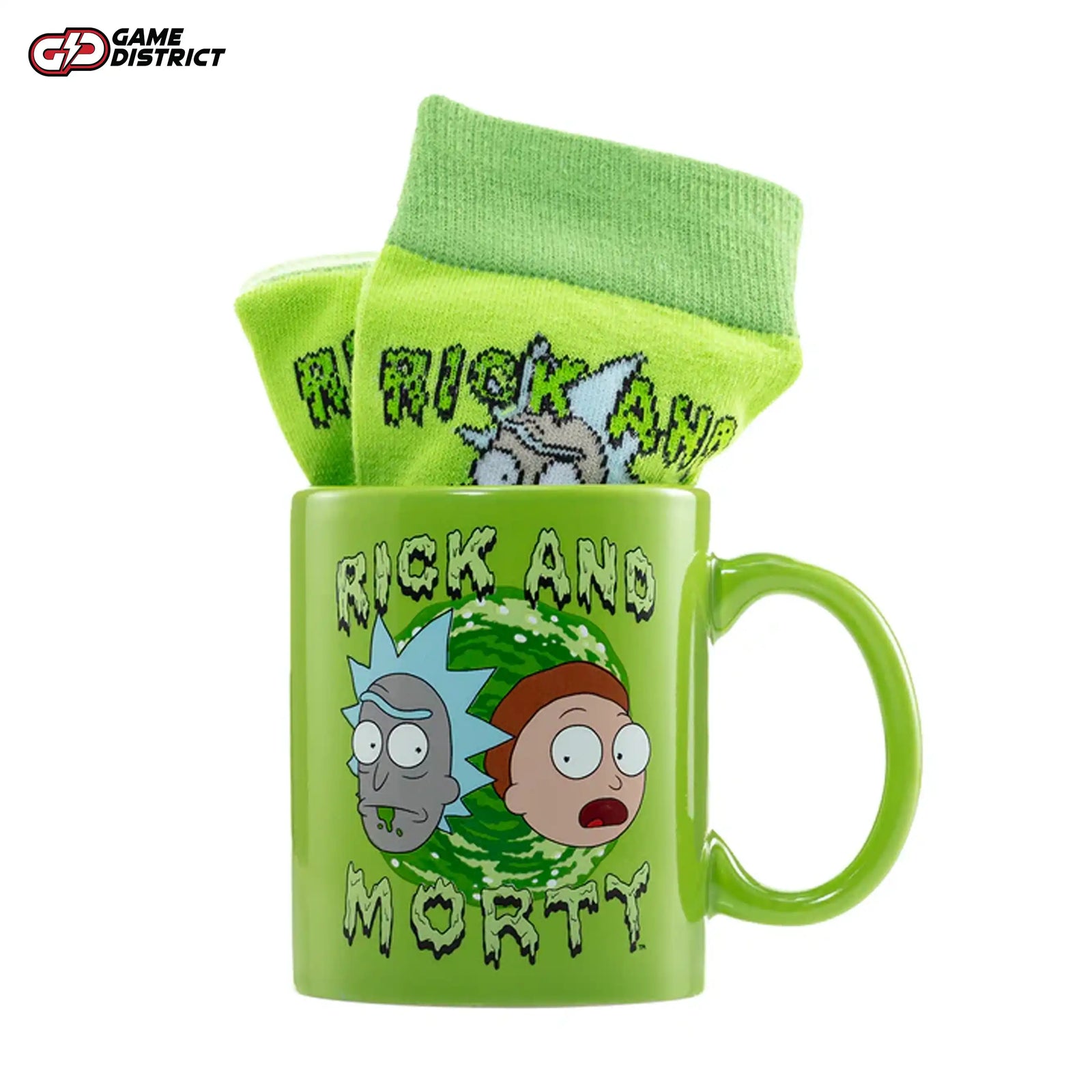 Rick And Morty (Portal) Mug & Sock Set