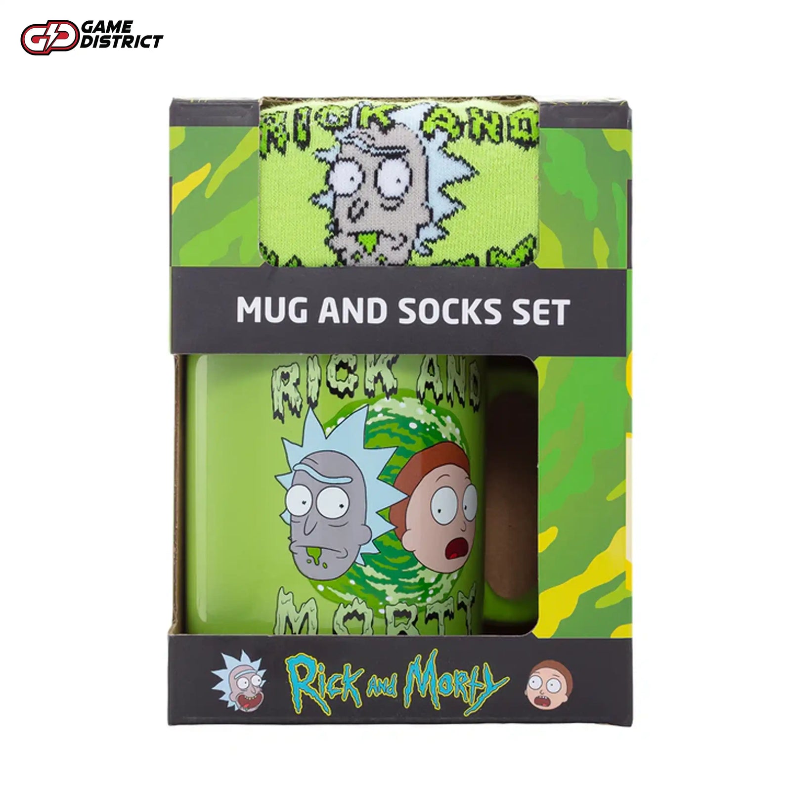 Rick And Morty (Portal) Mug & Sock Set