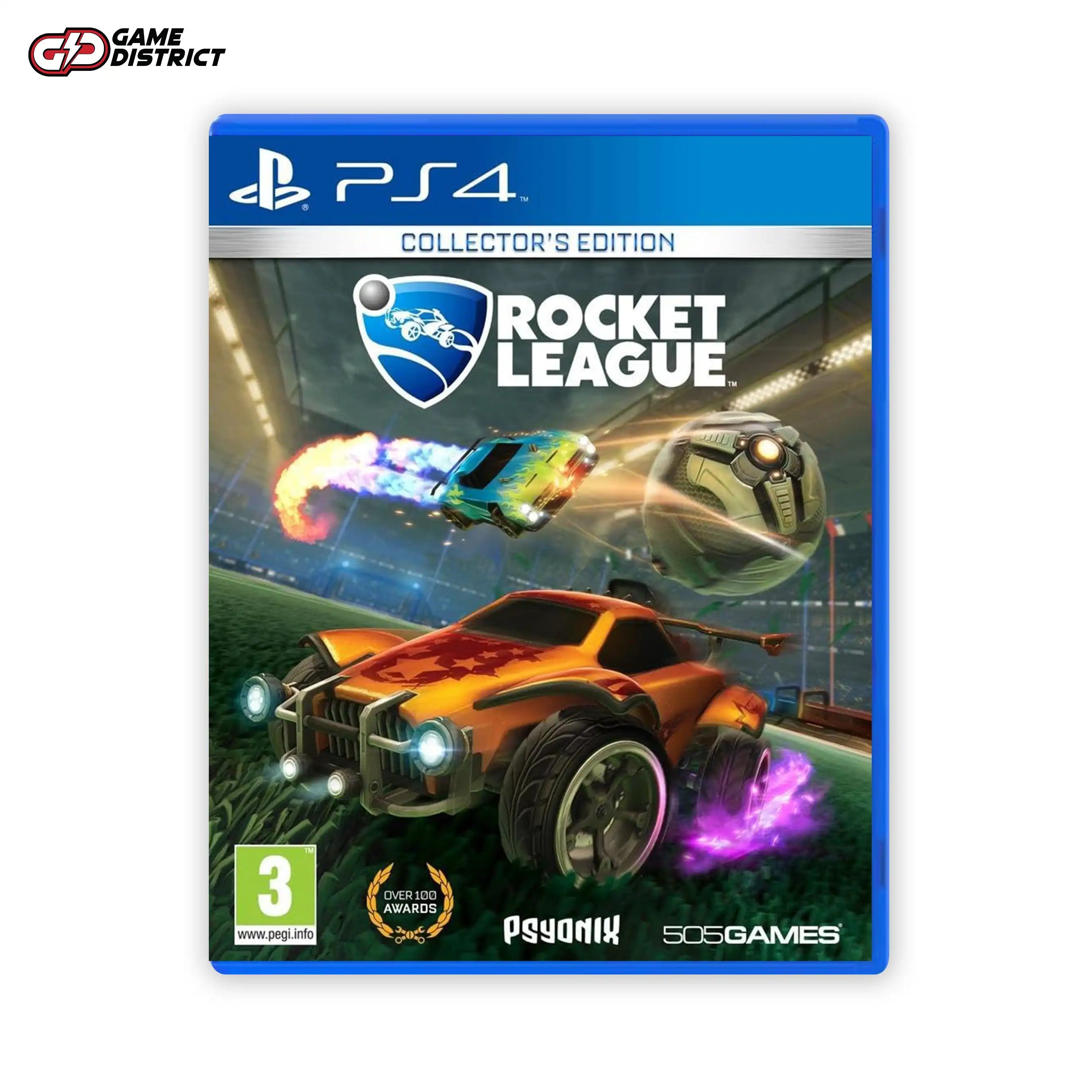 Rocket League PS4 Game Cover DVD Buy Online Mockup Used