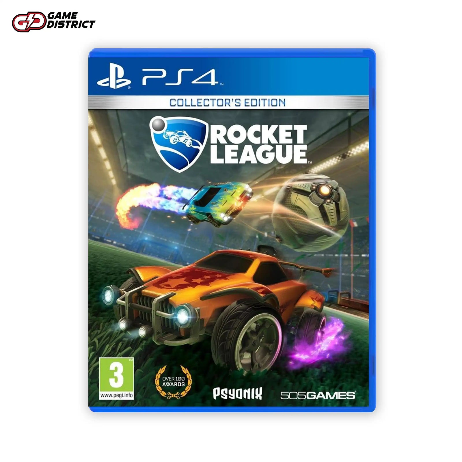 Rocket League PS4 Game Cover DVD Buy Online Mockup Used