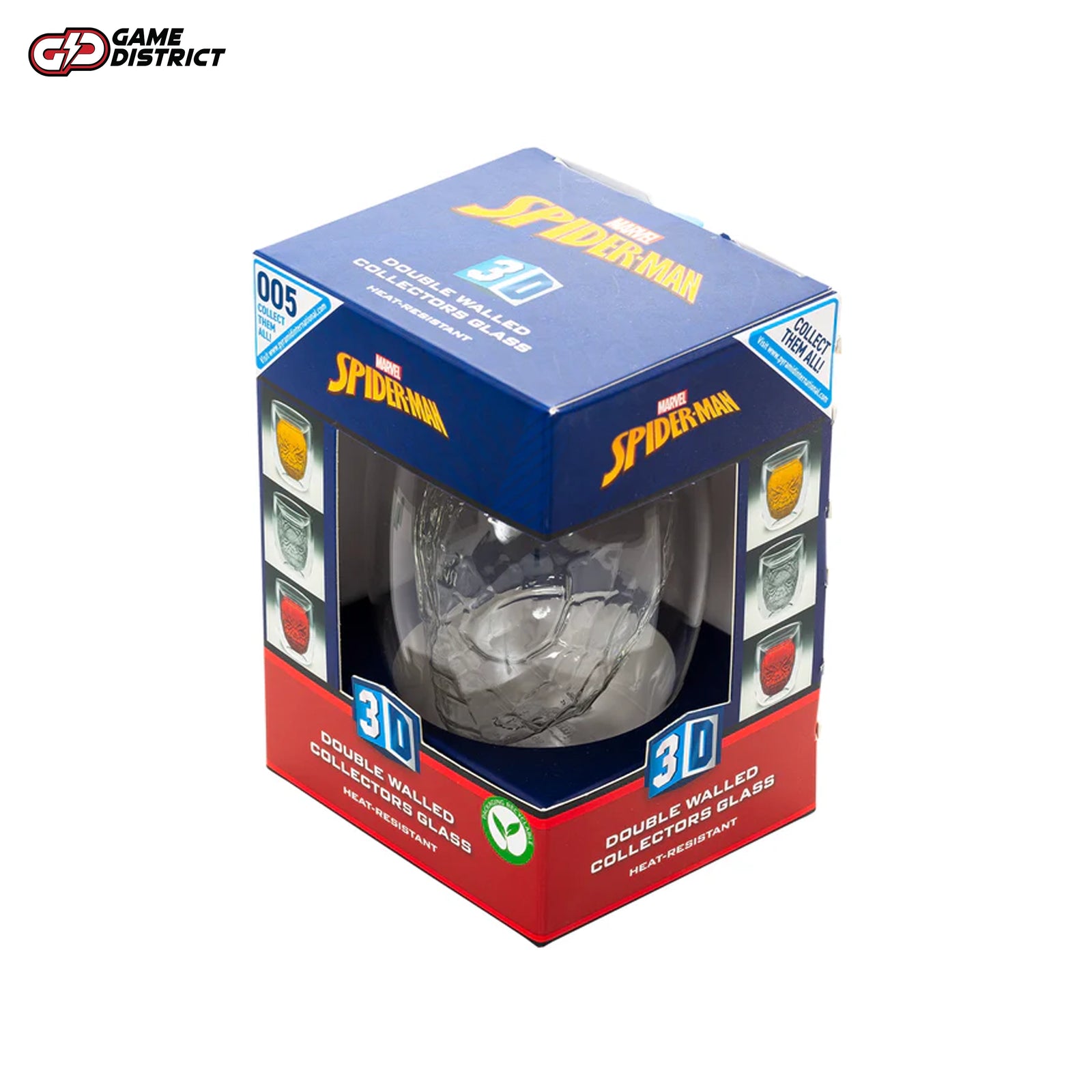 Spider-Man (Head) 3D Feature Glass