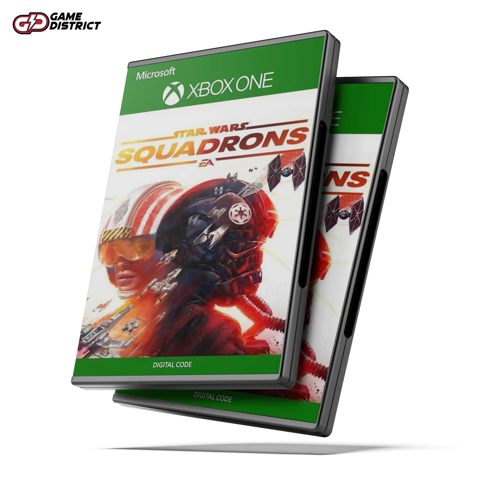 STAR WARS SQUADRONS Xbox Game Cover DVD Buy Online Mockup Used