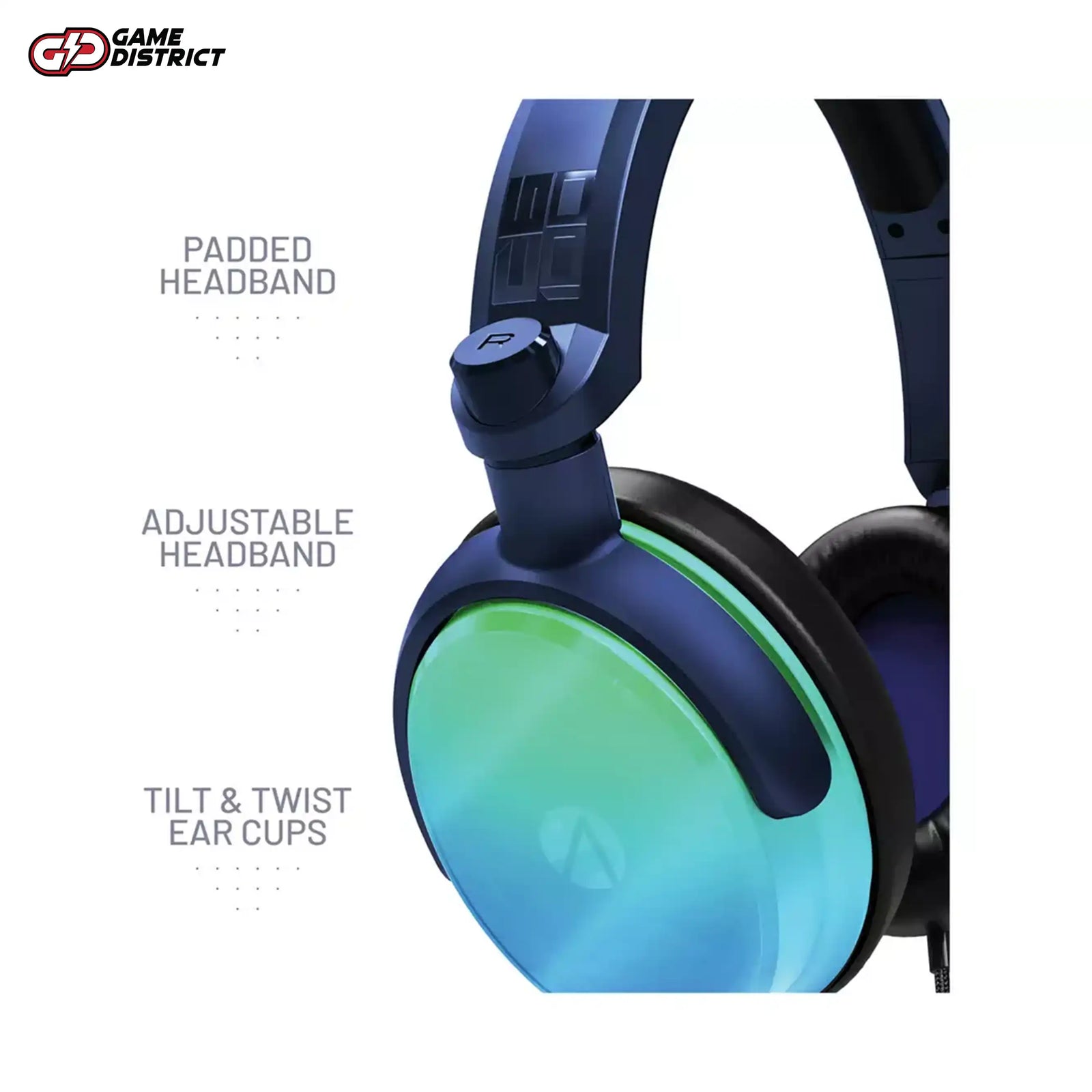 STEALTH C6-100 Gaming Headset Xbox, PS, Switch - Blue and Green