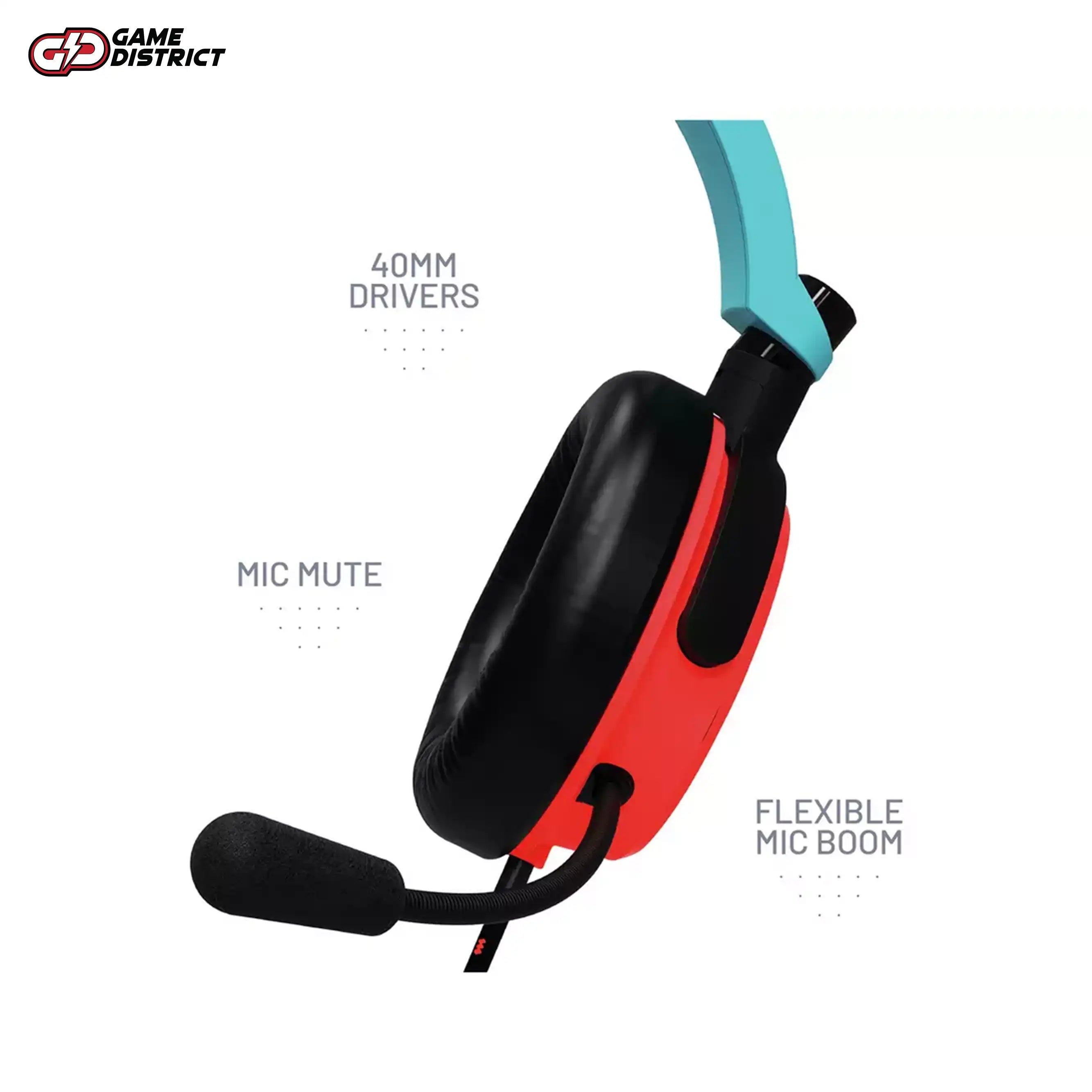 STEALTH C6-100 Gaming Headset Xbox, PS, Switch - Blue and Red