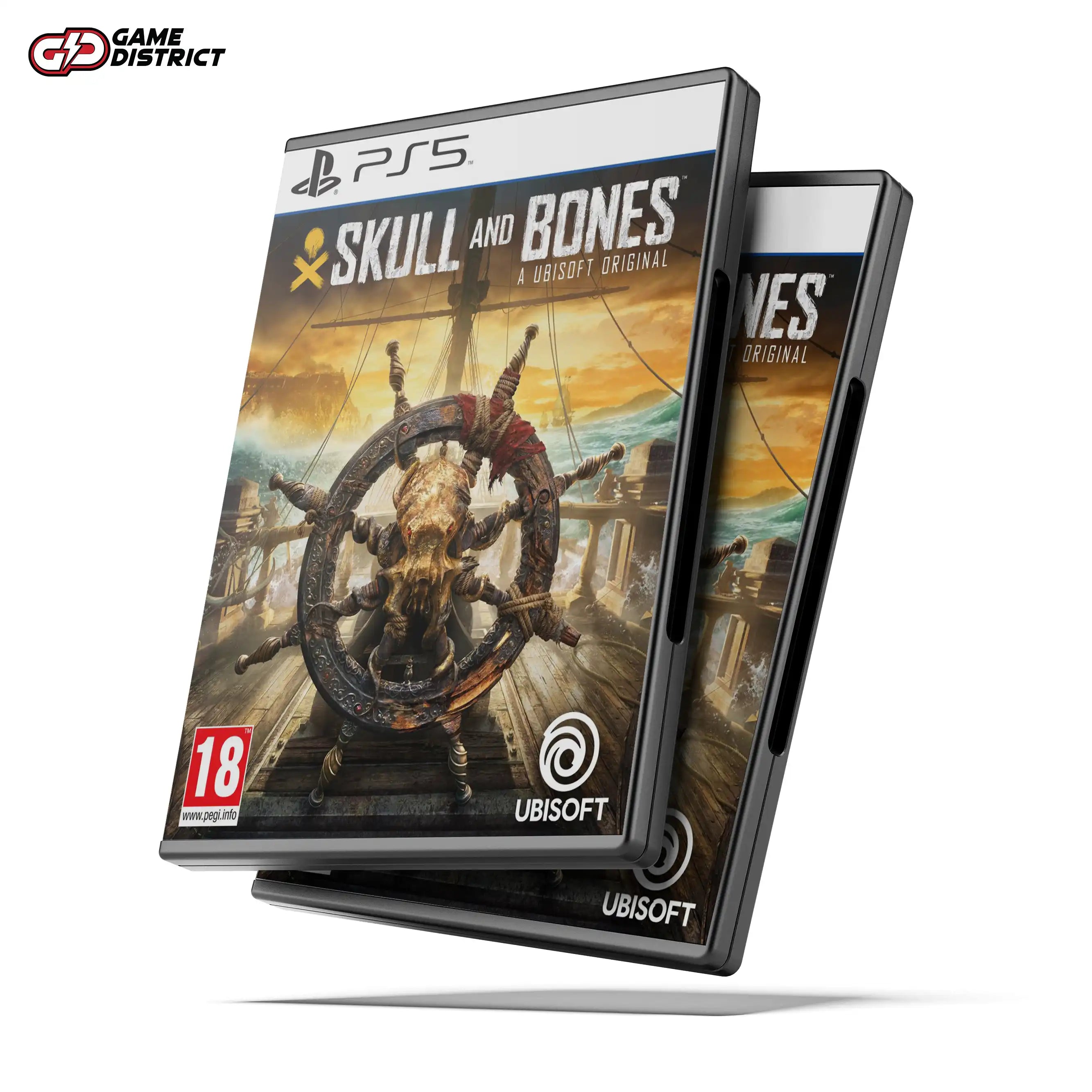 Skull and Bones PS5 Game Cover DVD Buy Online Mockup Used