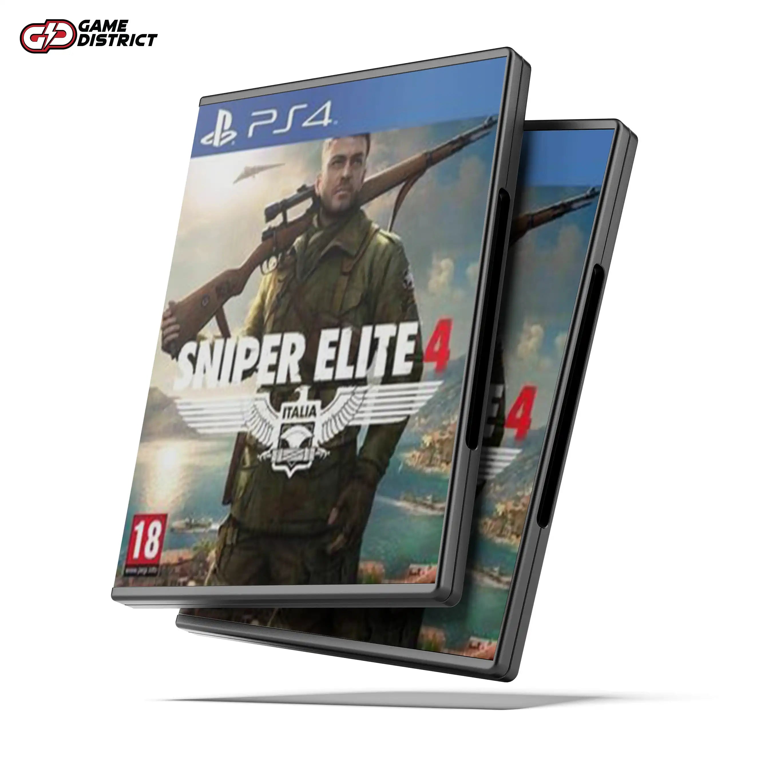 Sniper Elite 4 PS4 Game Cover DVD Buy Online Mockup Used