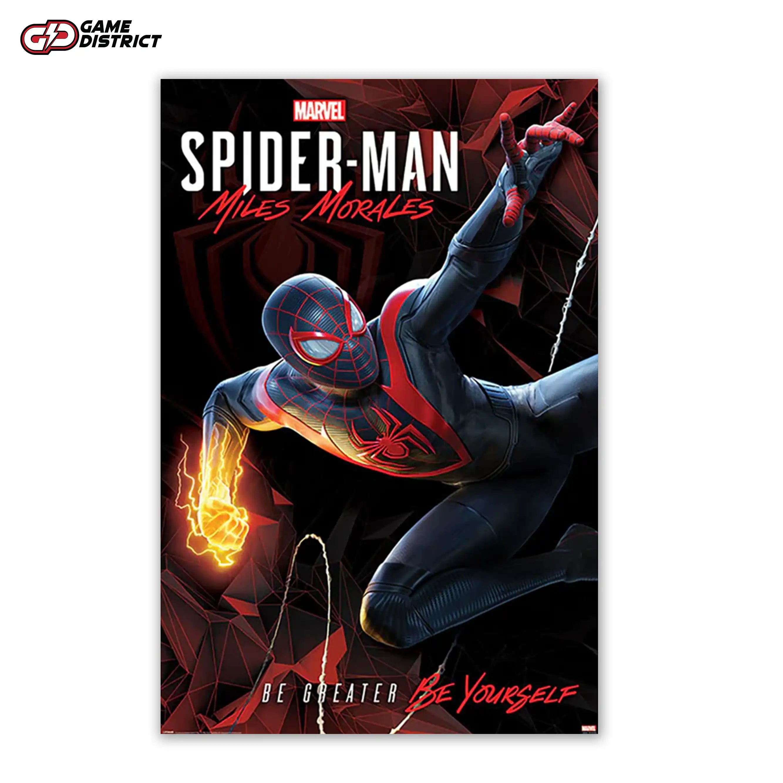 Spider-Man Miles Morales (Cybernetic Swing) Maxi Poster