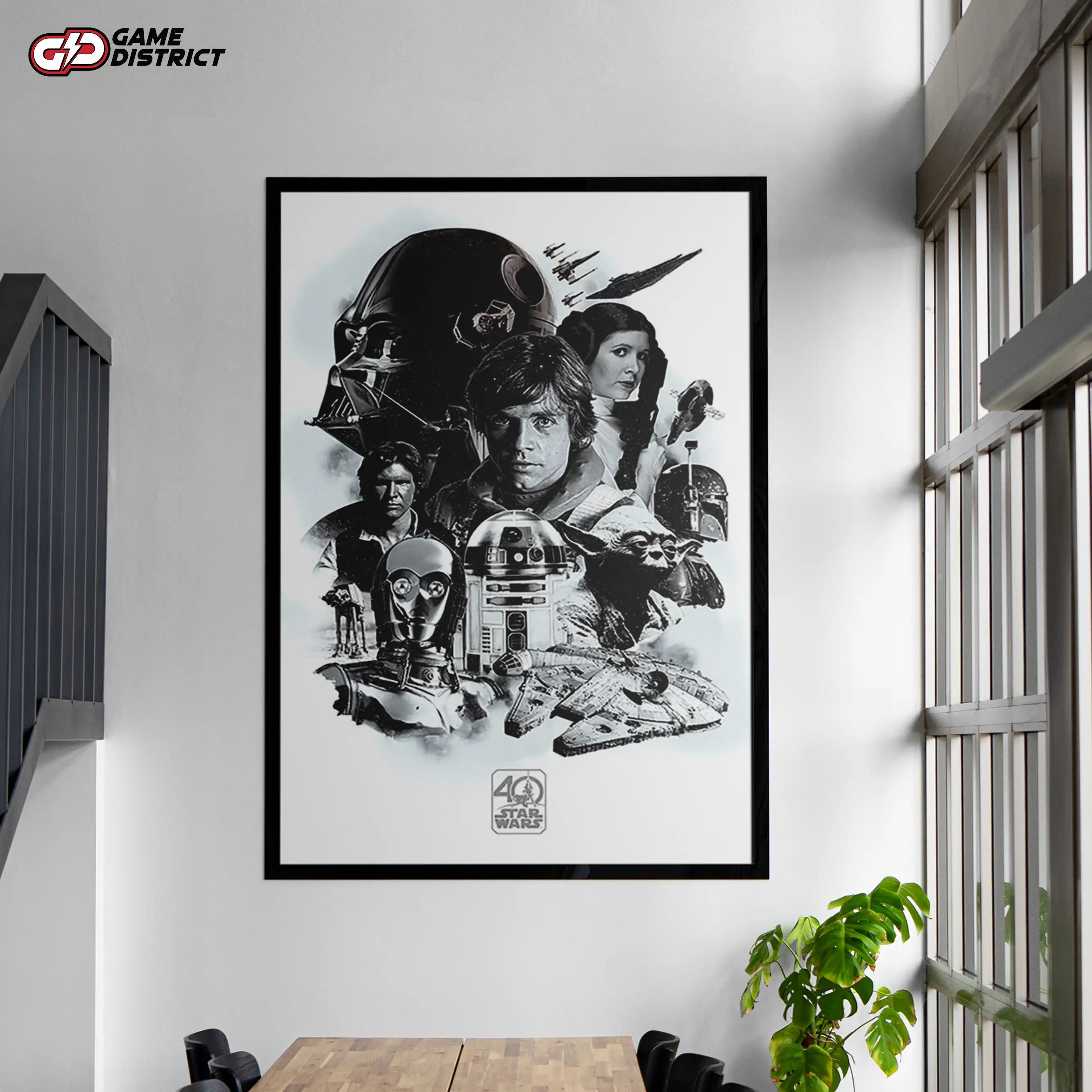 Star Wars 40th Anniversary (Montage) Maxi Poster