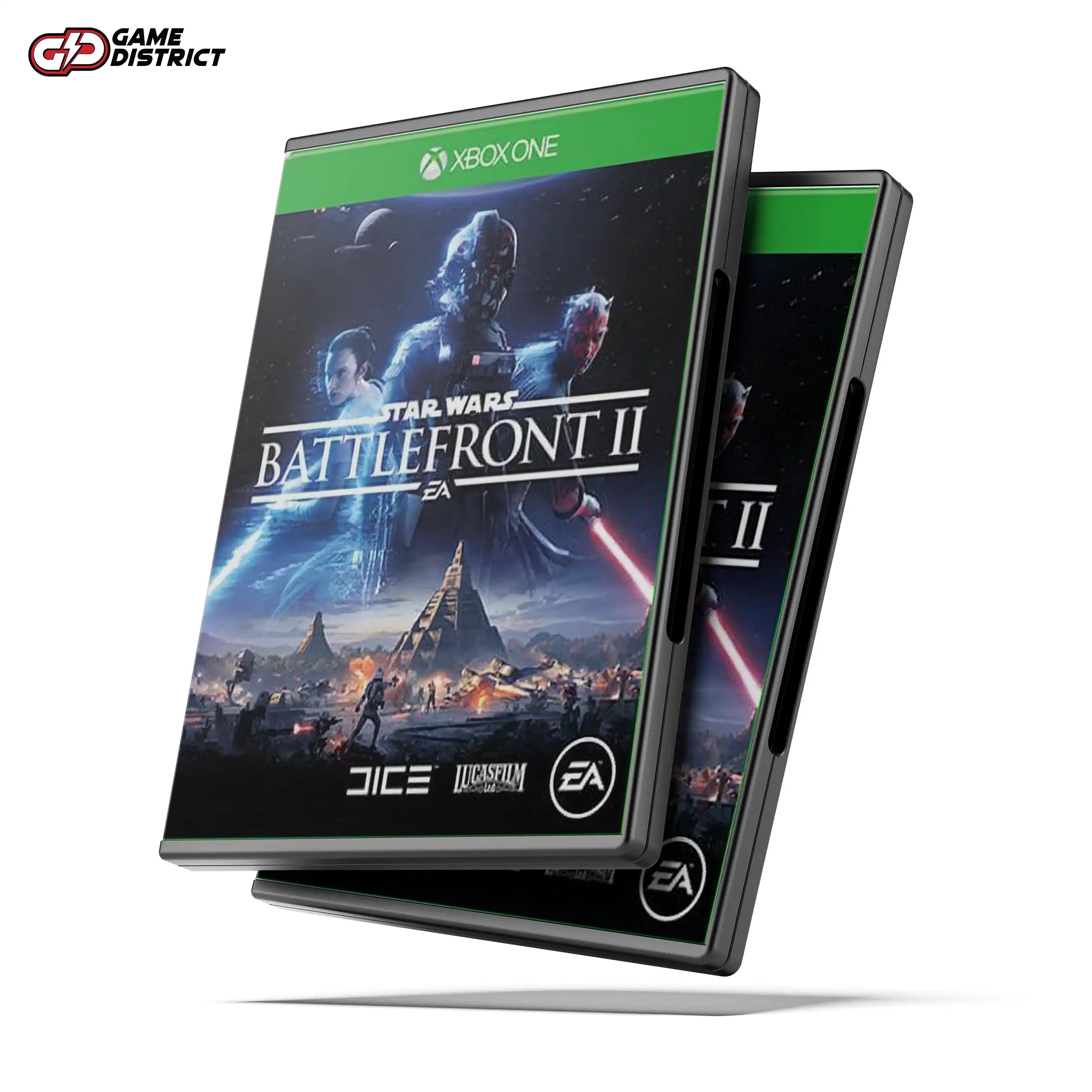 Star Wars Battlefront II  Xbox Game Cover DVD Buy Online Mockup Used