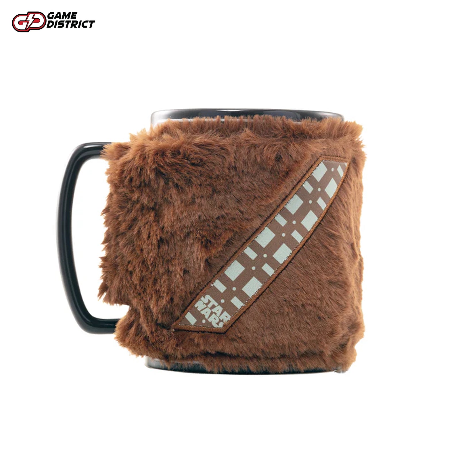 Star Wars (Chewbacca) Fuzzy Mug – 450ml officially licensed ceramic mug with a removable fuzzy cozy, featuring detailed Chewbacca artwork, ideal for Star Wars fans and collectors.