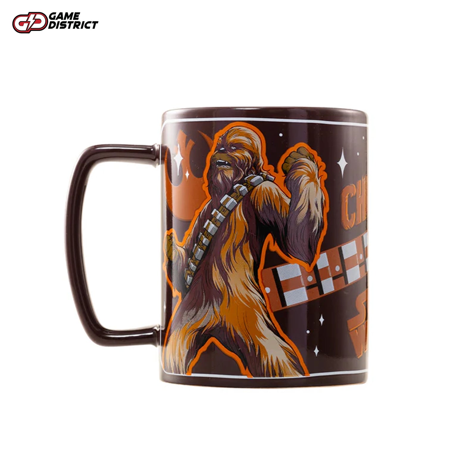 Star Wars (Chewbacca) Fuzzy Mug – 450ml officially licensed ceramic mug with a removable fuzzy cozy, featuring detailed Chewbacca artwork, ideal for Star Wars fans and collectors.