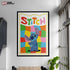 Stitch (Chequered Stitch) Maxi Poster
