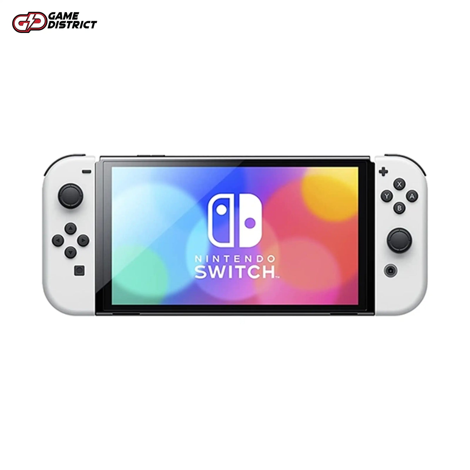 Switch Console, 64GB OLED + White Joy-Con, Unboxed
