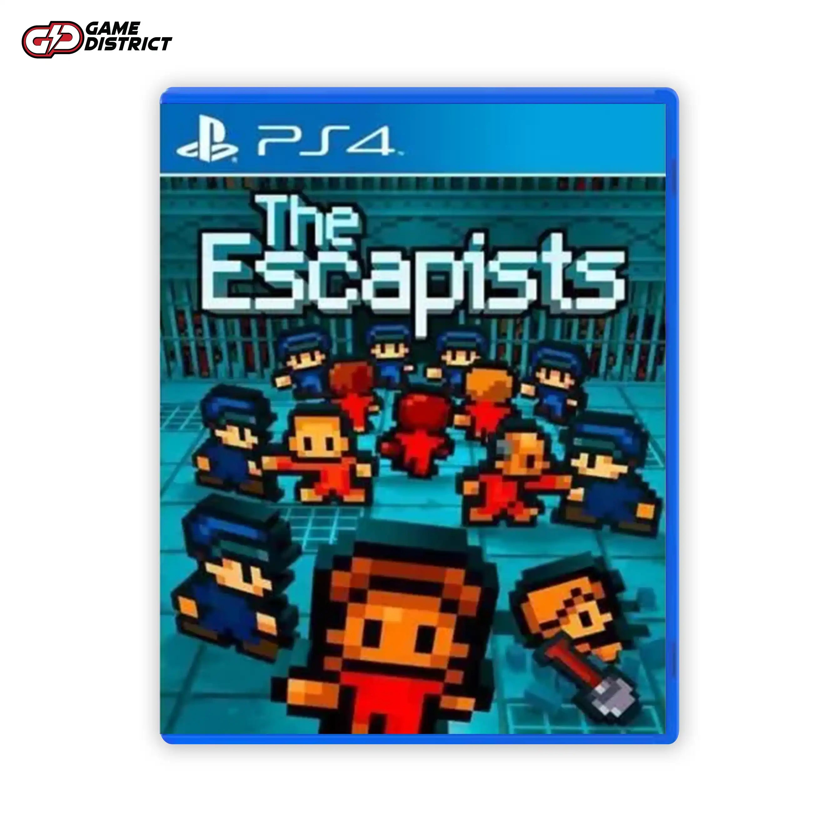 THE ESCAPISTS PS4 Game Cover DVD Buy Online Mockup Used
