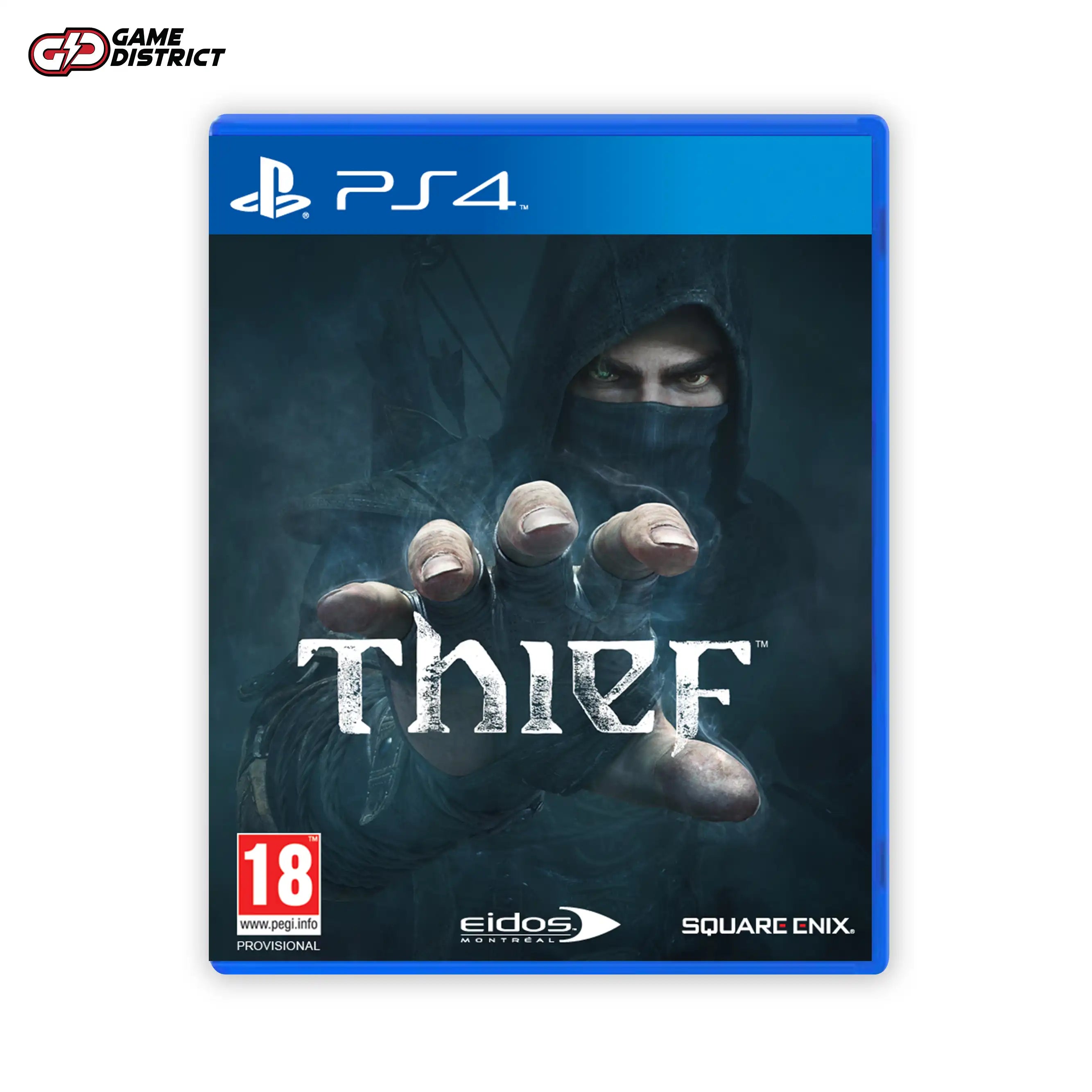 THIEF PS4 Game Cover DVD Buy Online Mockup Used