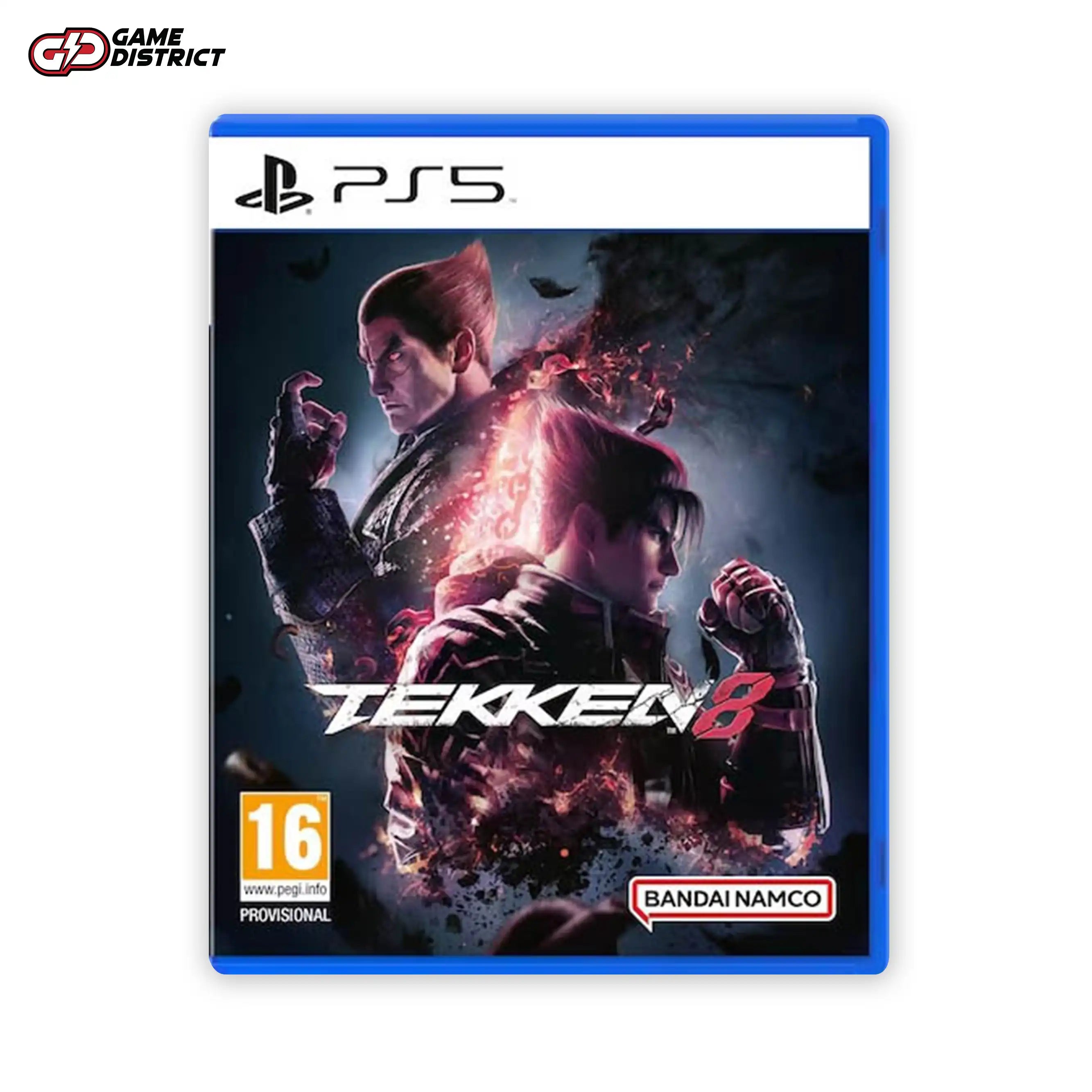 Takken 8 PS5 Game DVD Cover Fighting Game