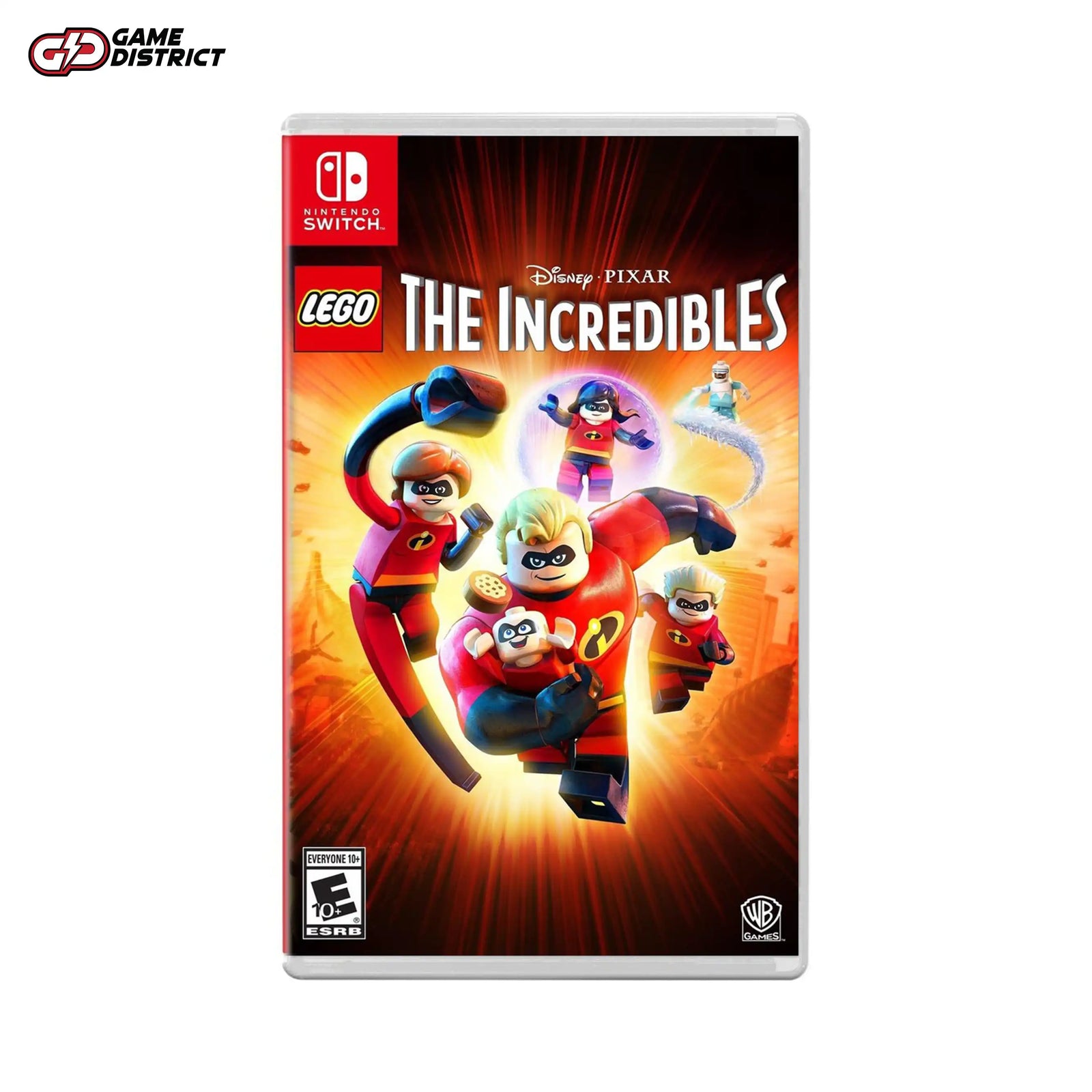 The Incredibles Nintendo Game Cover DVD Buy Online Mockup Used
