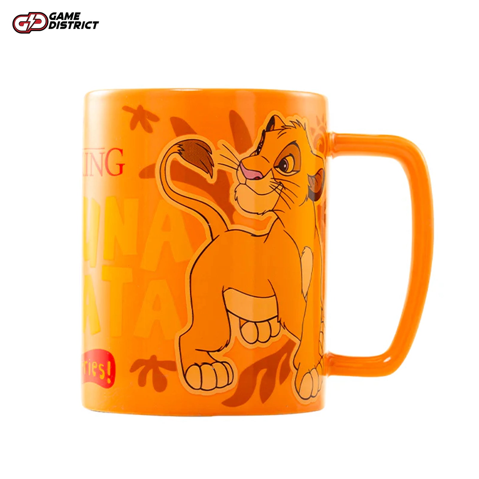 The Lion King (Simba Smiling Face) Fuzzy Mug – 450ml officially licensed ceramic mug with a removable fuzzy cozy wrap, featuring Simba’s cheerful expression, perfect for Disney fans and collectors.