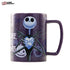 The Nightmare Before Christmas (Jack Skellington) 450ml fuzzy mug with a removable cozy cover, perfect for Halloween and Disney fans.