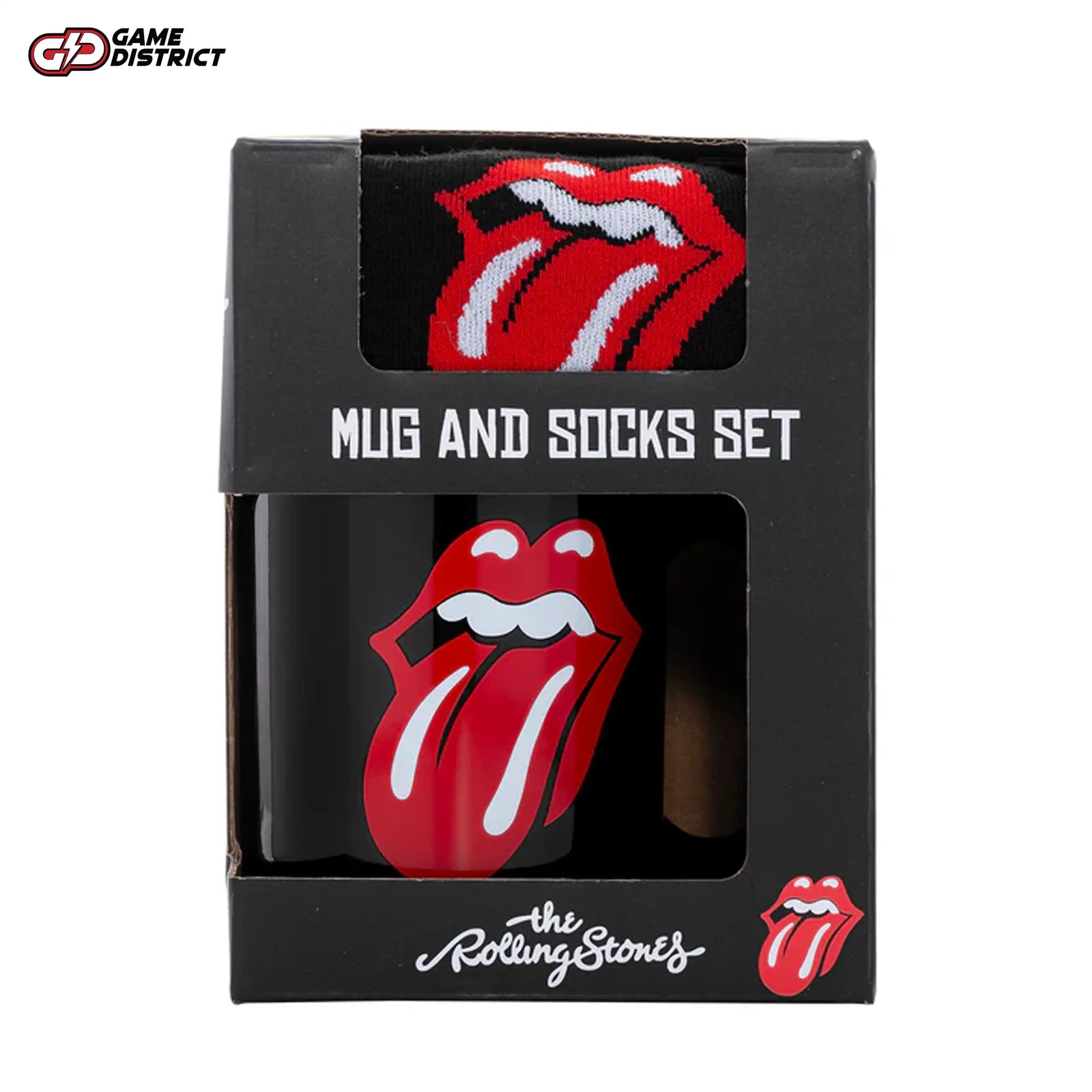 The Rolling Stones (Tongue) Mug & Sock Set