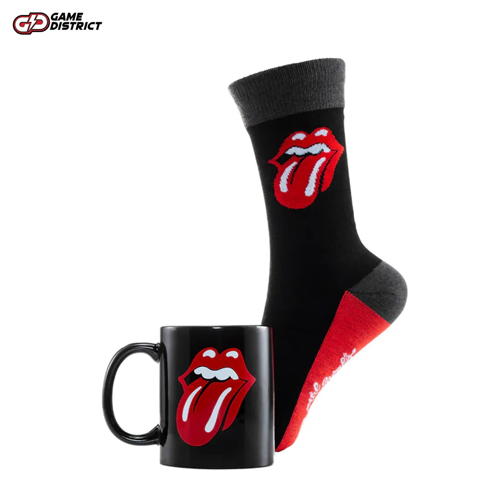 The Rolling Stones (Tongue) Mug & Sock Set