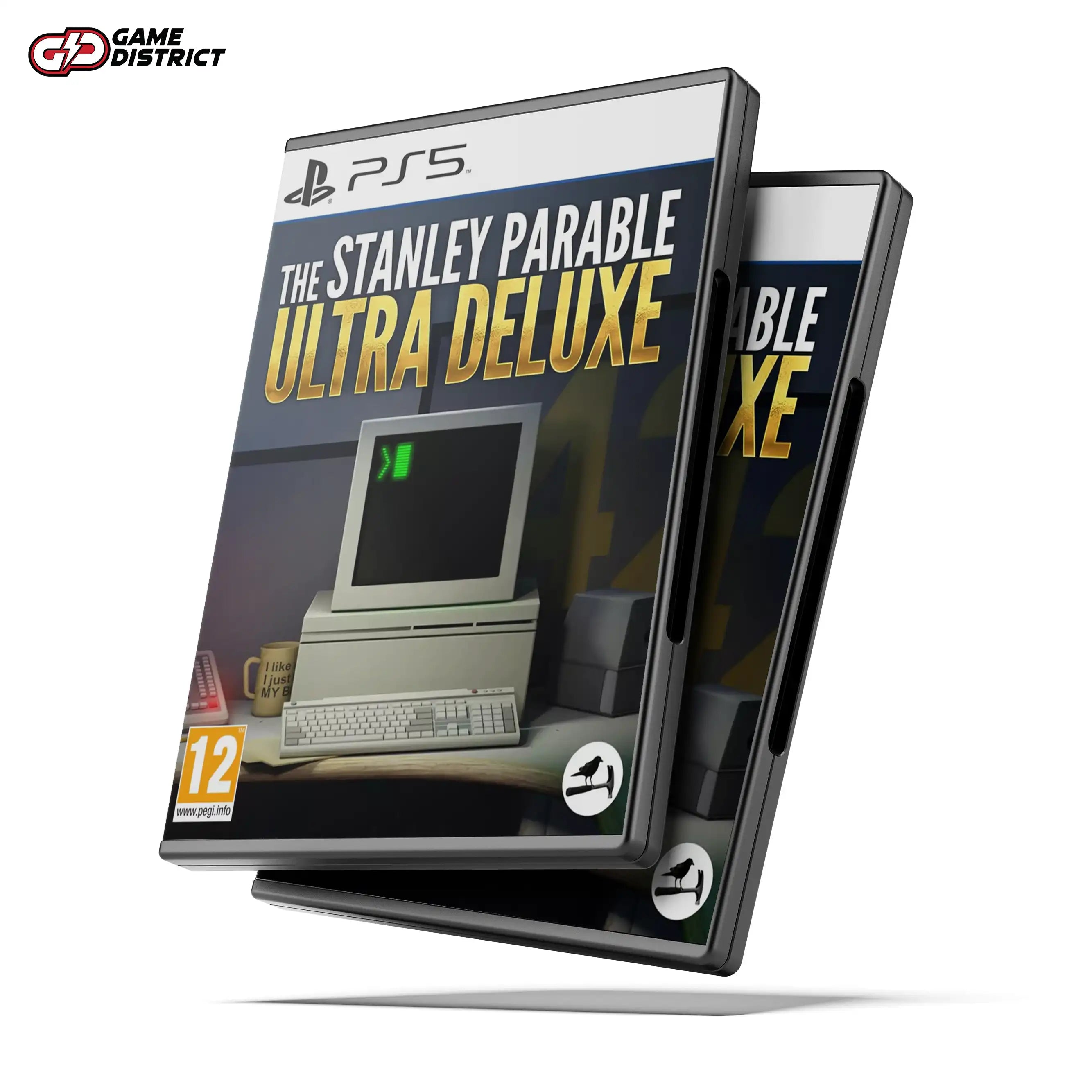 The Stanley Parable Ultra Deluxe PS5 ame Cover DVD Buy Online Mockup Used