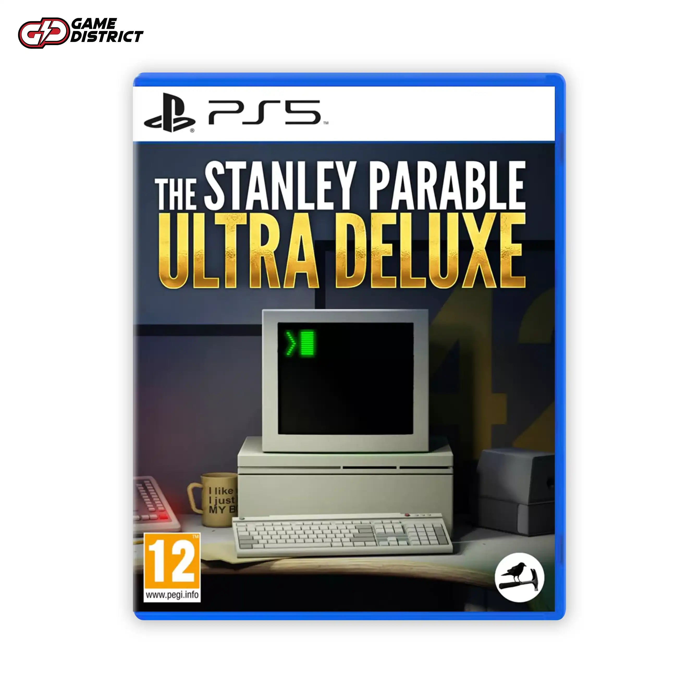 The Stanley Parable Ultra Deluxe PS5 ame Cover DVD Buy Online Mockup Used