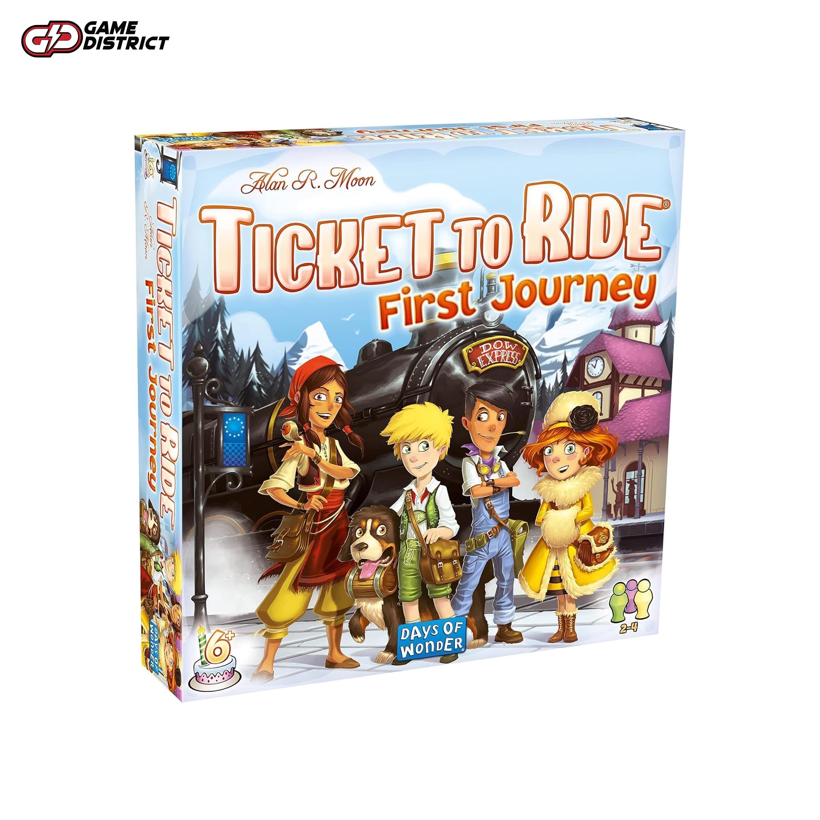Ticket To Ride First Journey Europe