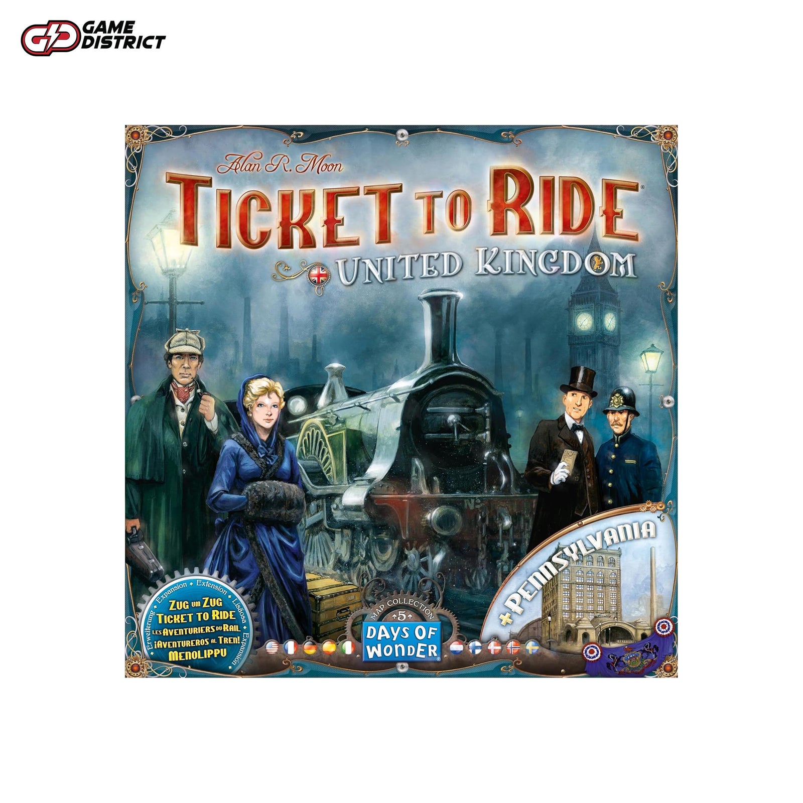 Ticket to Ride United Kingdom