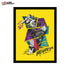 Transformers (Megatron) Framed Collector Print – High-quality framed artwork featuring Megatron, leader of the Decepticons, in a bold and dynamic pose.