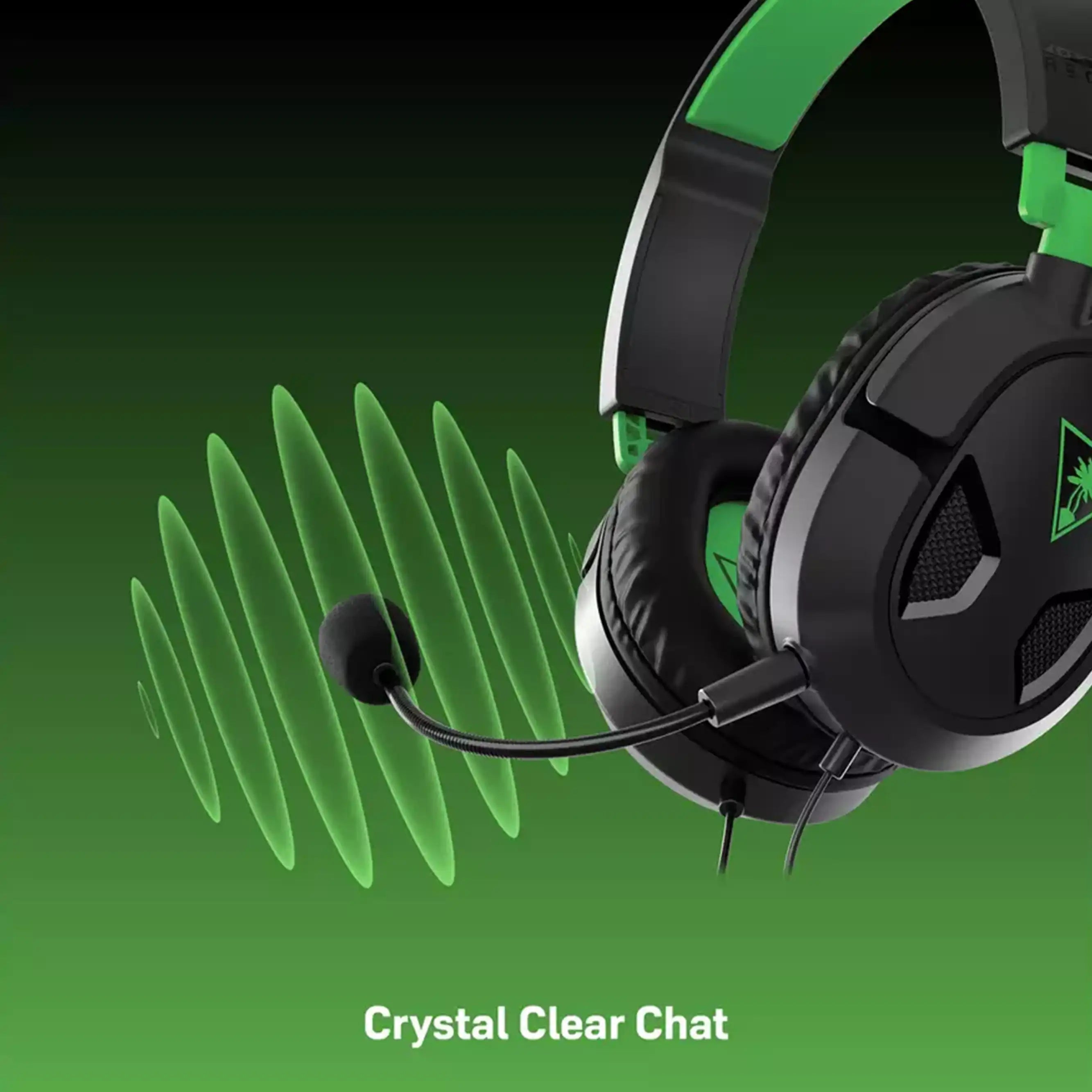 Turtle Beach Recon 50 PC, PS5, PS4, Xbox, Switch PC Headset Black and Green