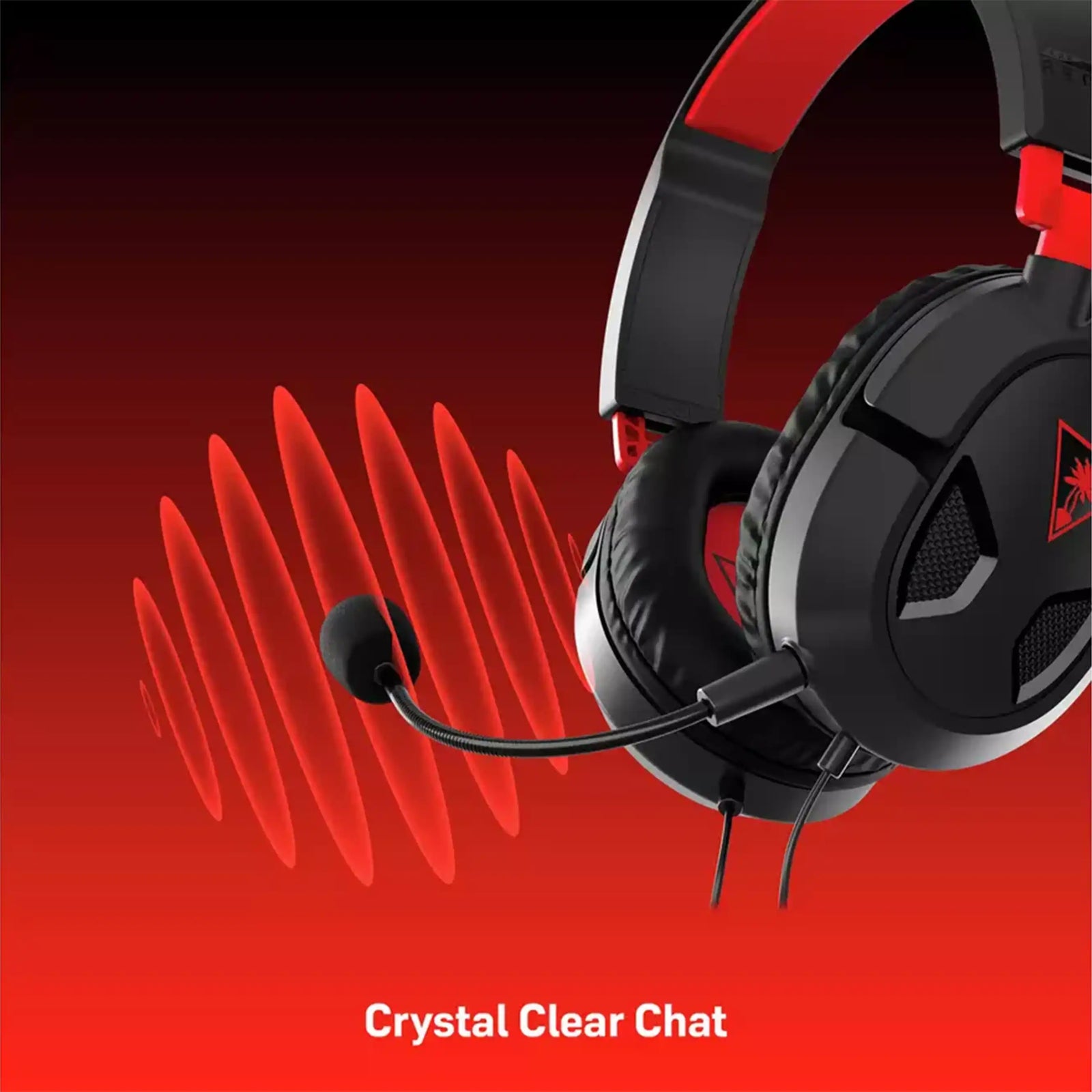 Turtle Beach Recon 50 PC, PS5, PS4, Xbox, Switch PC Headset Black and Red