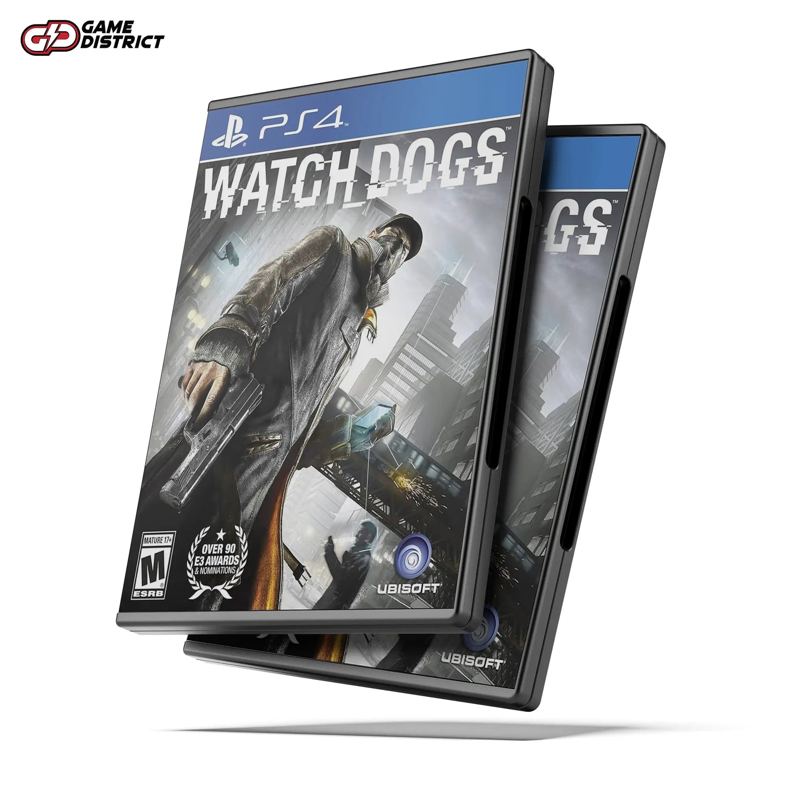 Watch Dogs PS4 Game Cover DVD Buy Online Mockup Used