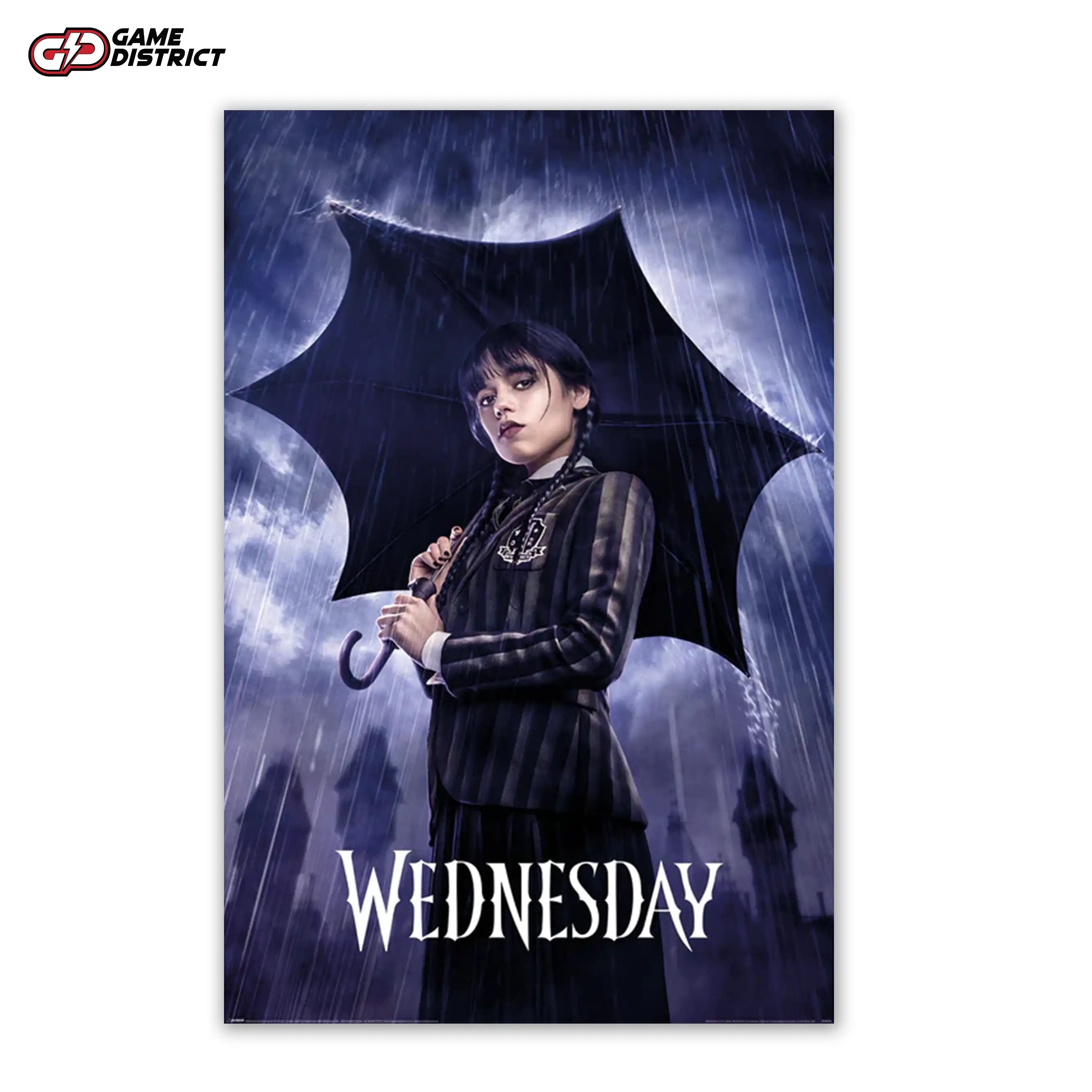 Wednesday (Downpour) Maxi Poster