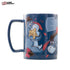 Winnie the Pooh (Eeyore) 450ml fuzzy mug with a removable cozy cover, featuring Eeyore artwork, perfect for Disney fans and collectors.
