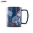 Winnie the Pooh (Eeyore) 450ml fuzzy mug with a removable cozy cover, featuring Eeyore artwork, perfect for Disney fans and collectors.
