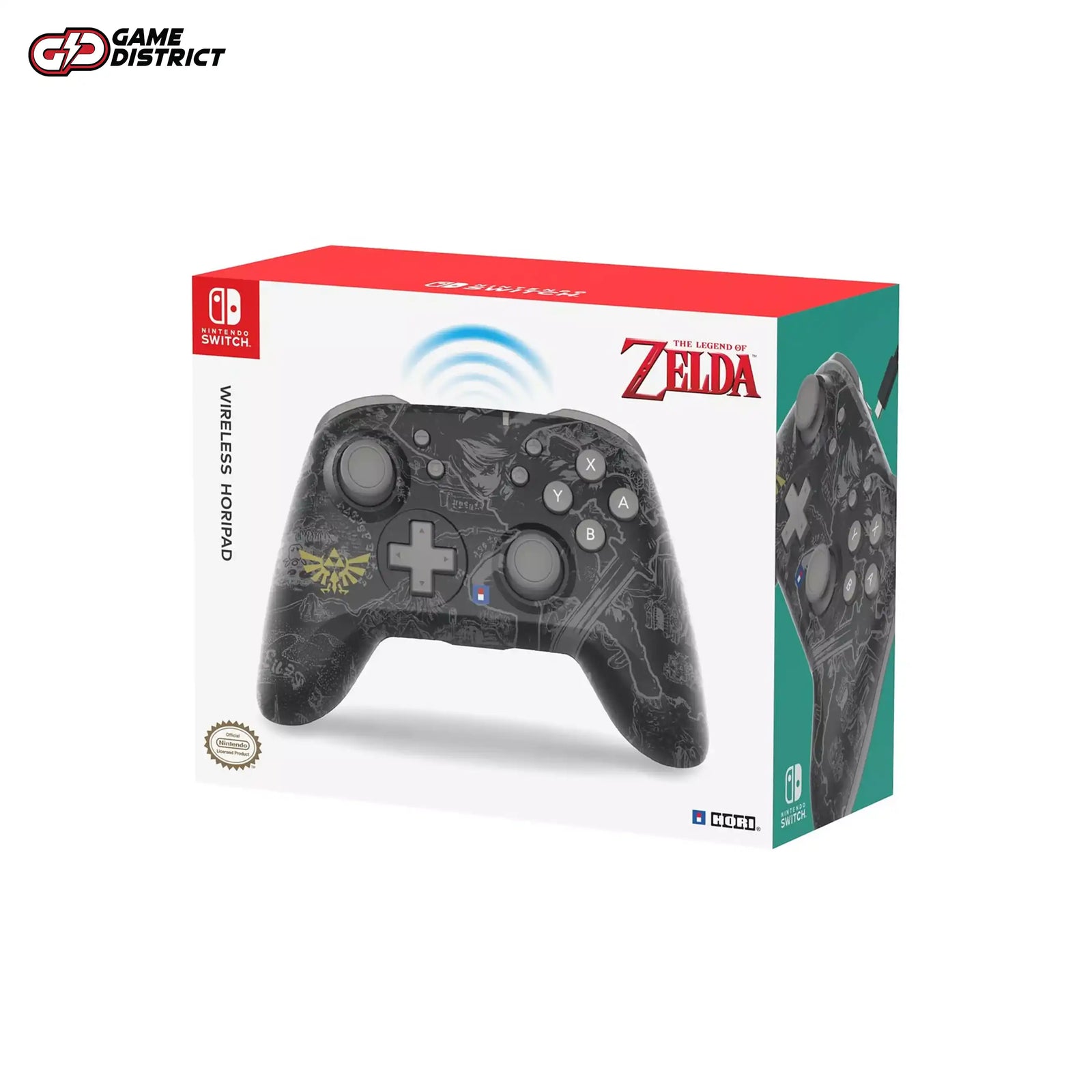 Wireless Horipad (Zelda Full Colour)