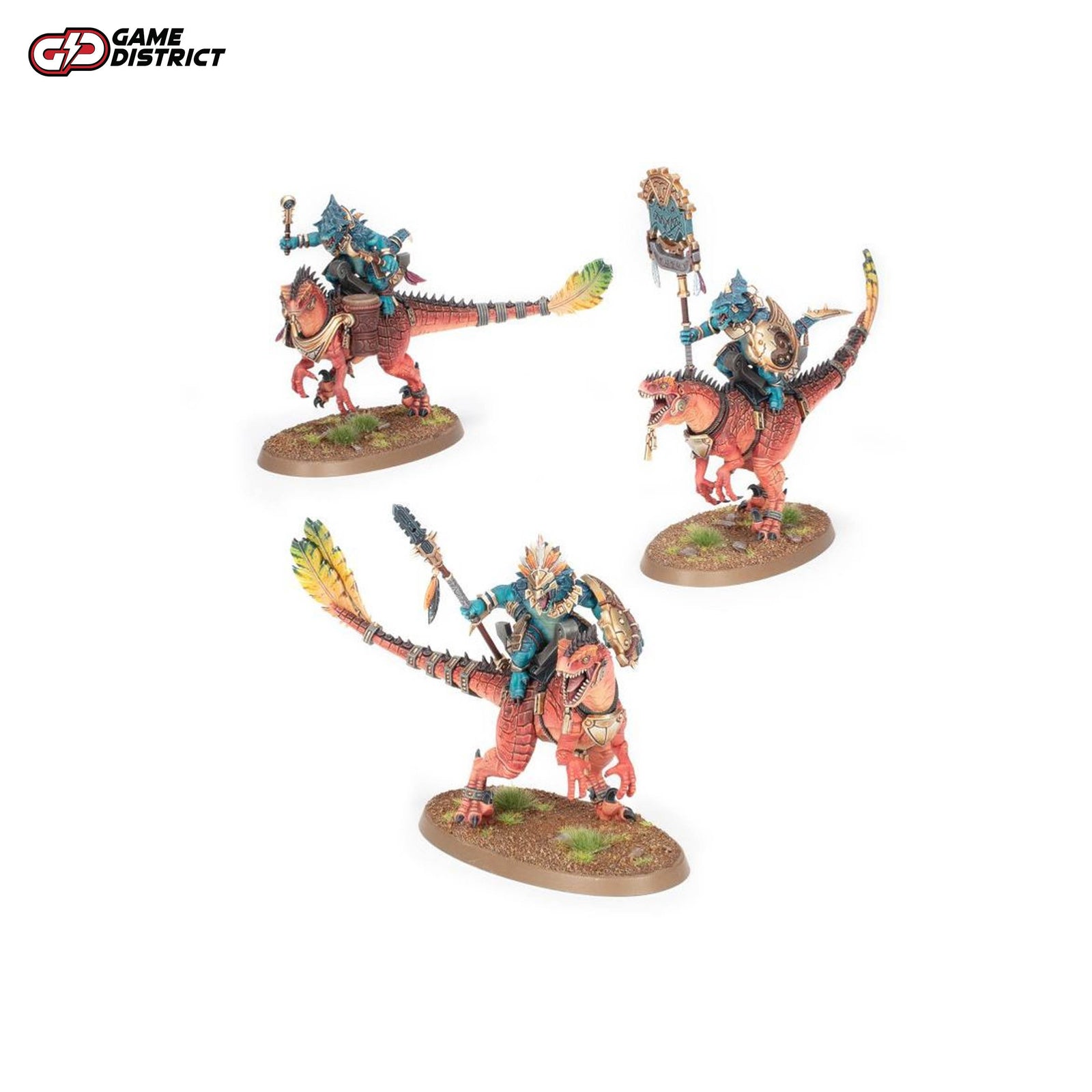 Warhammer Age of Sigmar: Seraphon Aggradon Lancers