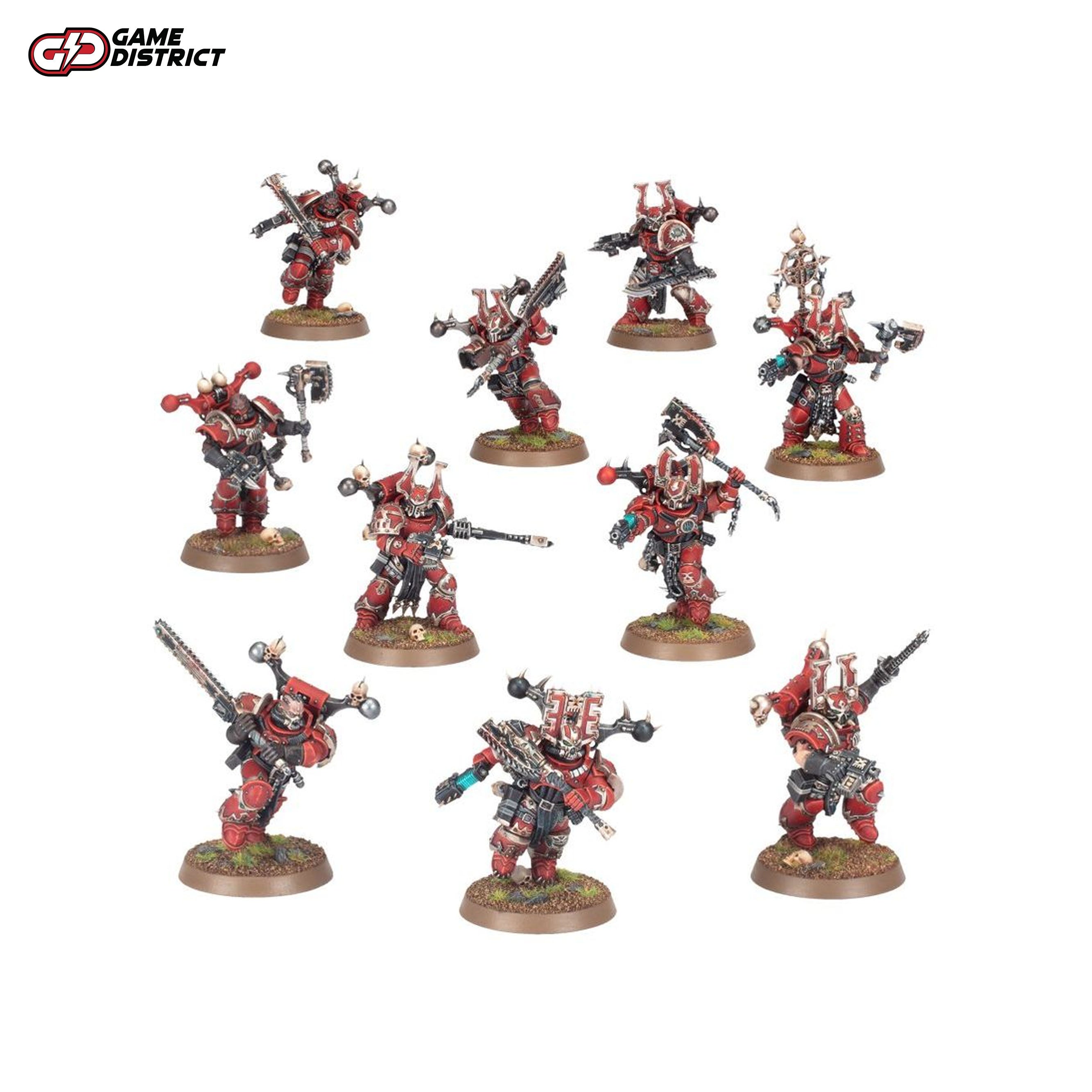 Warhammer 40,000: World Eaters  Khorne Berzerkers