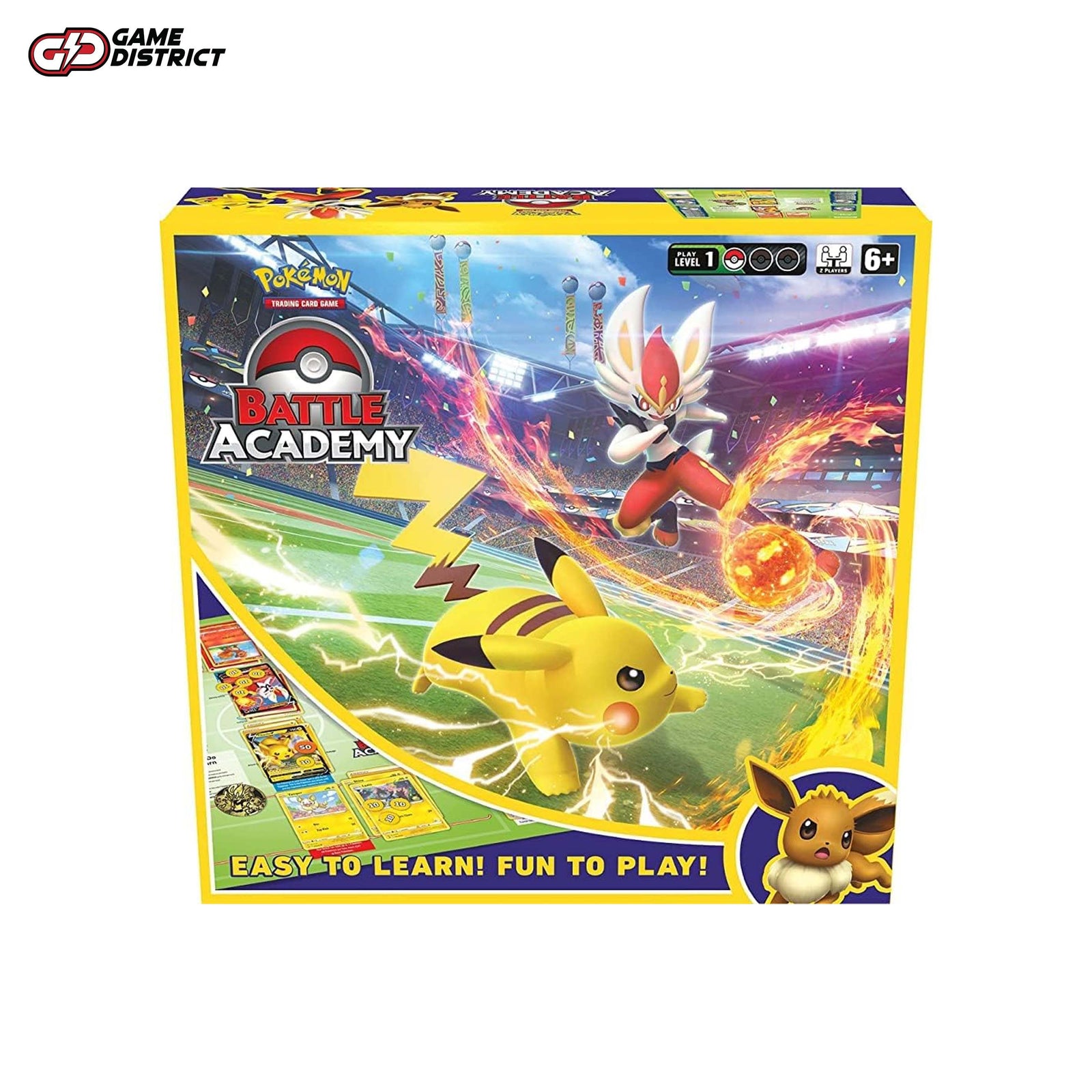 Pokémon Battle Academy Board Game | Official Pokémon TCG Starter Kit with 3 Ready-to-Play Decks