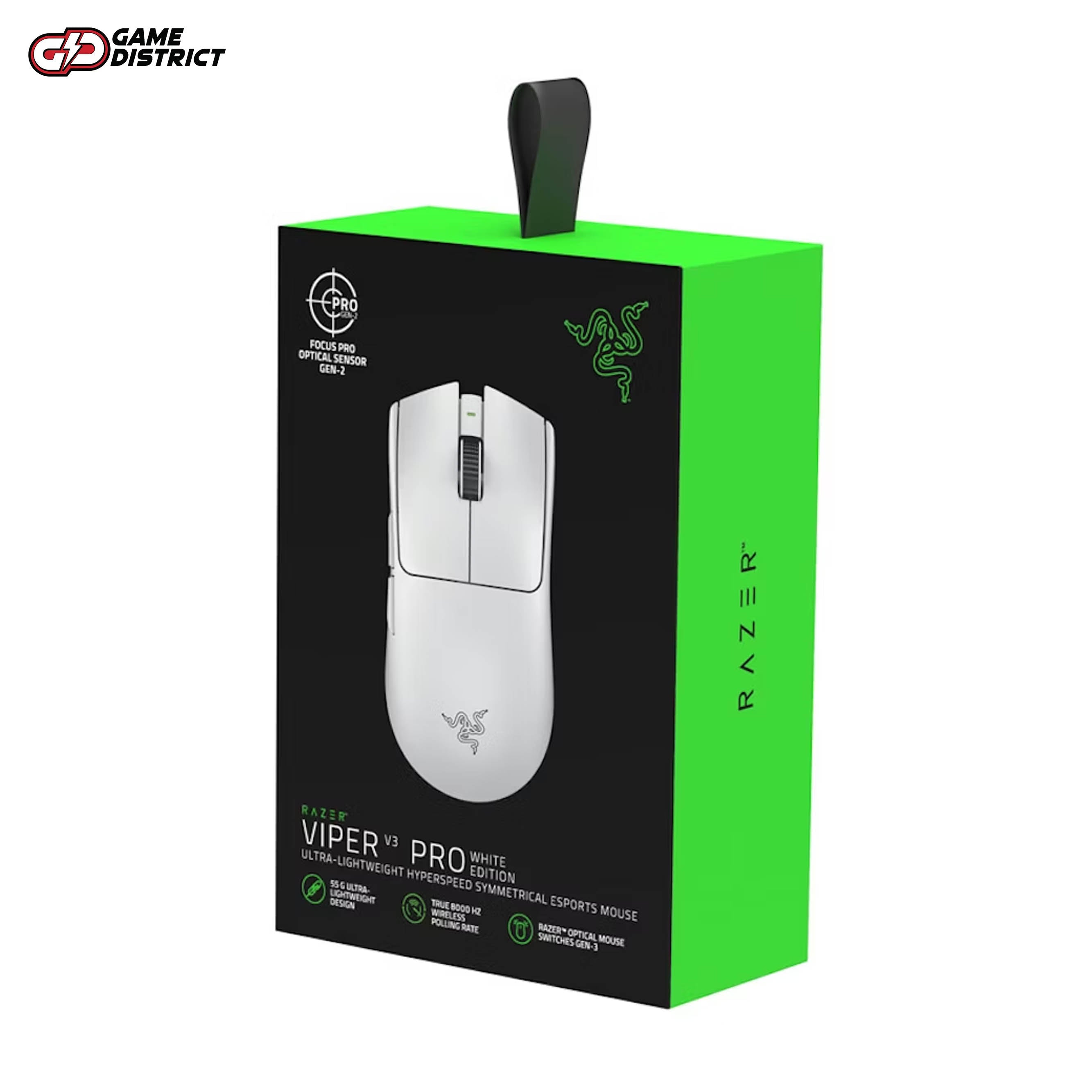 RAZER Viper V3 Pro Wireless Optical Gaming Mouse – White